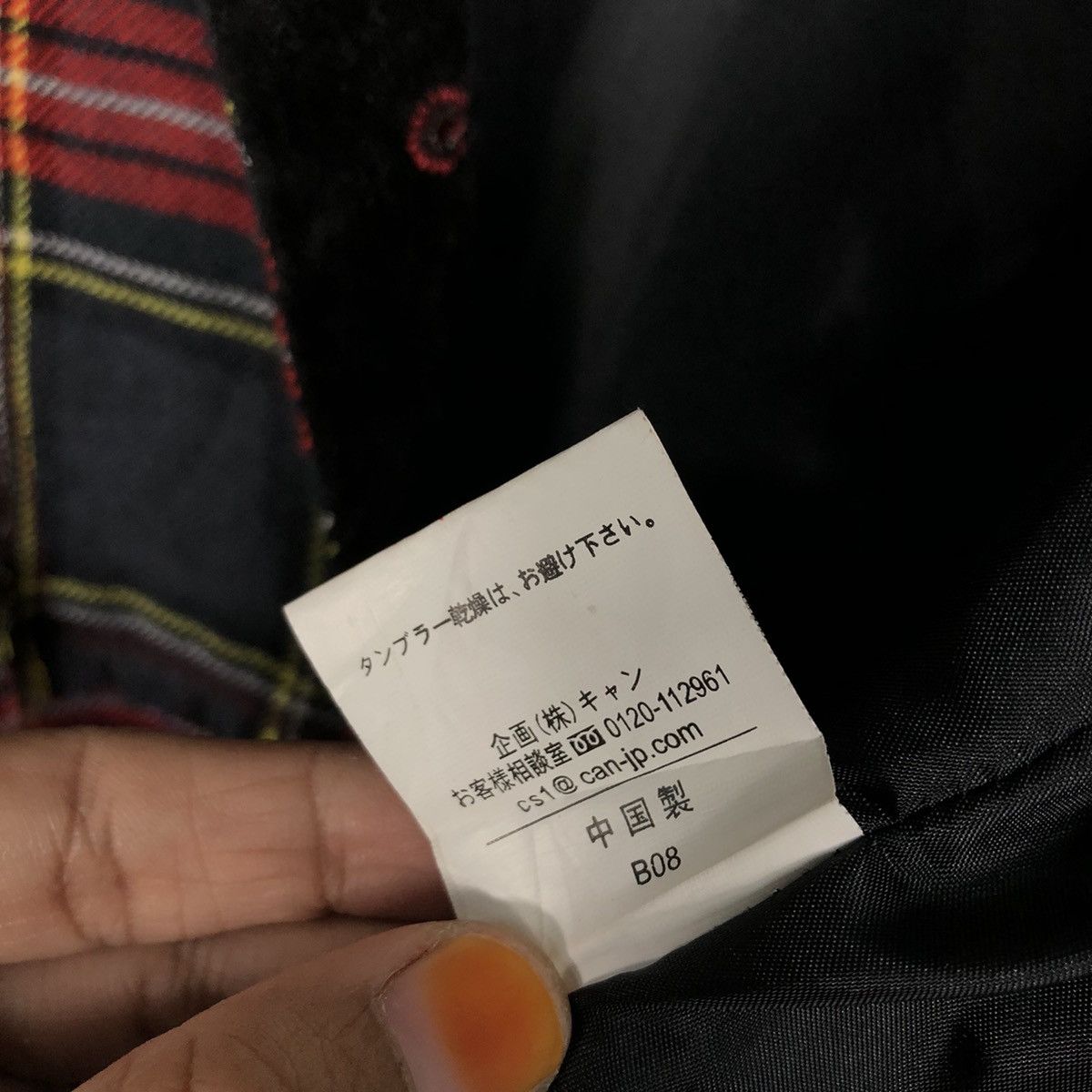 Japanese Brand 📌Cropped Biker Zipper Jacket Tartan Betty's Blue Label Size US M / EU 48-50 / 2 - 20 Thumbnail