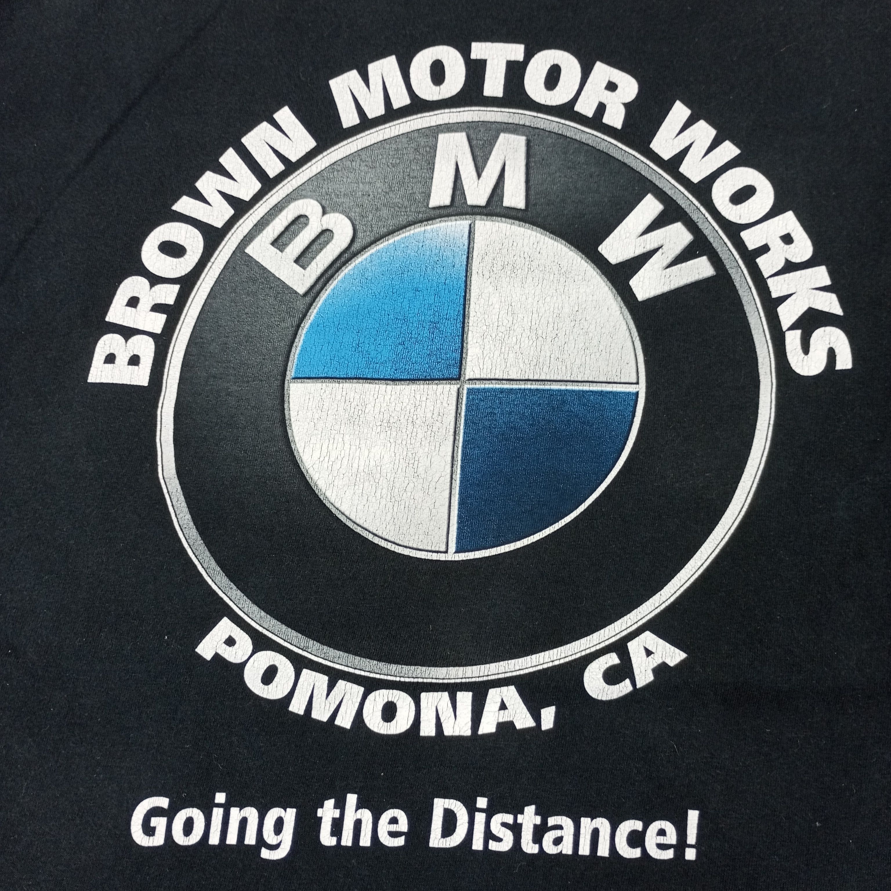 BMW × Vintage BMW Motor Luxury Brand Big Logo Design Tshirt Size US L / EU 52-54 / 3 - 2 Thumbnail