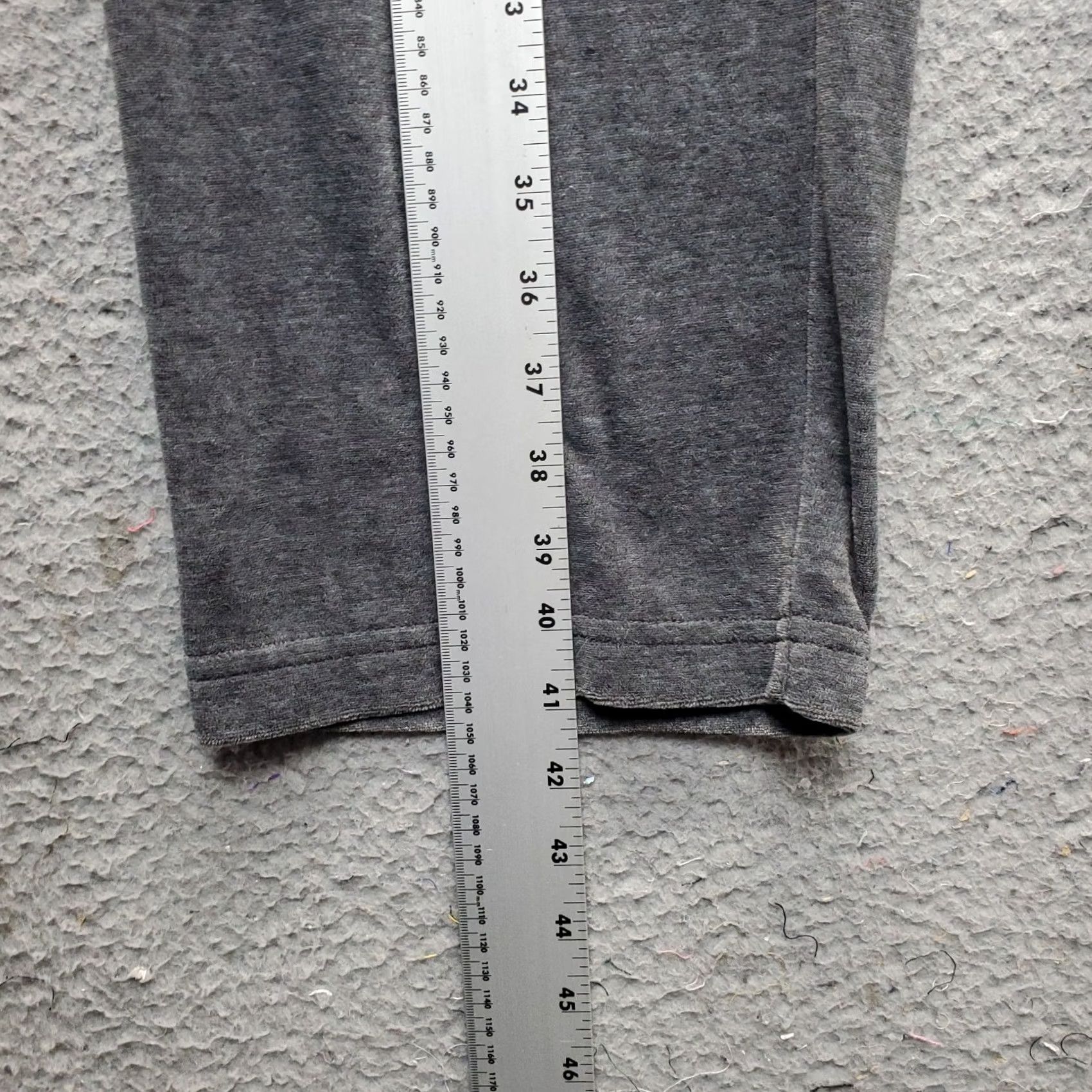 Marcs Hot Cotton by Marc Ware Track Suit Womens Size S Heather Gray Full Zip 2 Piece Lined Pockets Cotton Shirt? Size S / US 4 / IT 40 - 6 Thumbnail