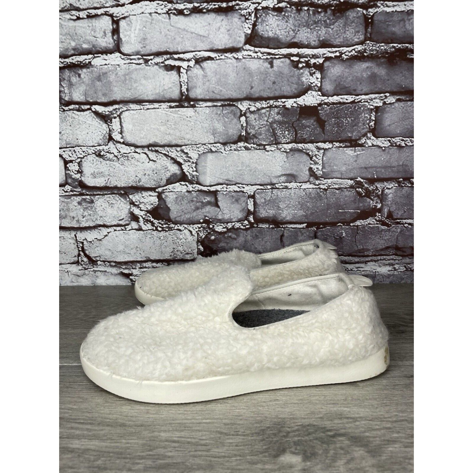 Allbirds ALLBIRDS Merino Wool Sherpa White Slip On Lounge Sneakers Wo Size US 8 / IT 38 - 12 Thumbnail