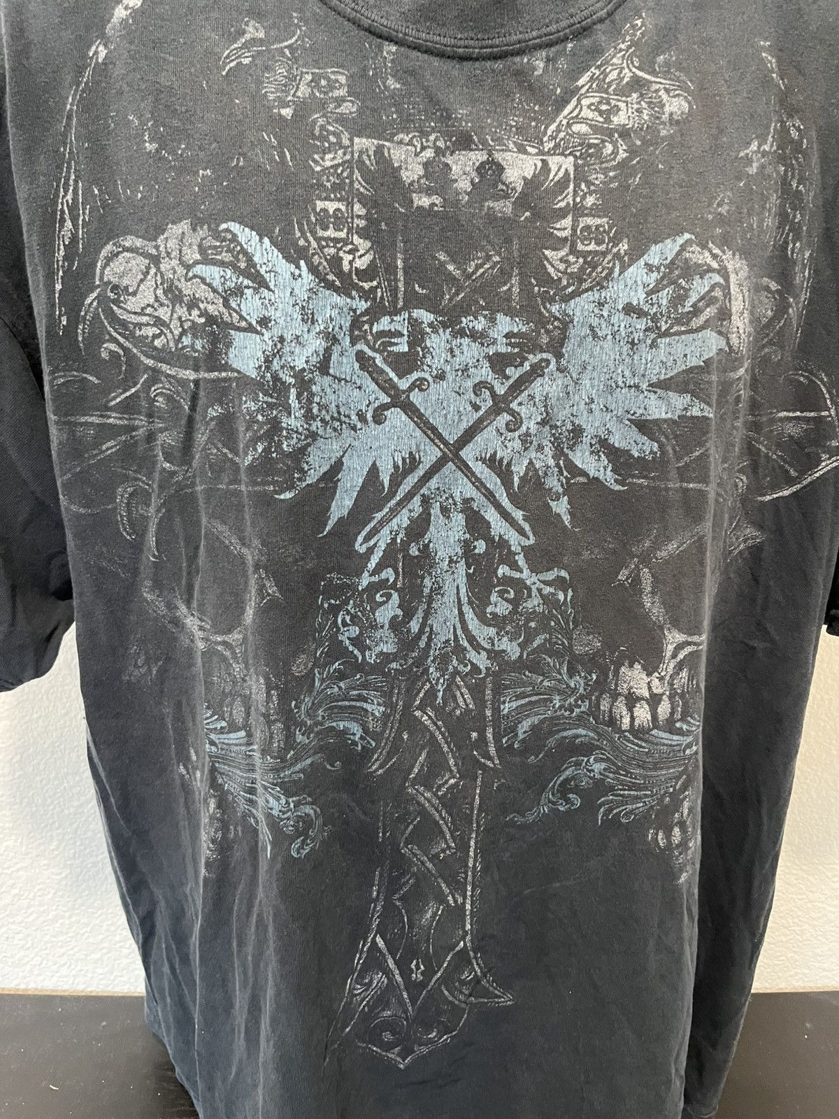 Vintage Y2K mma elite shirt Size US XXL / EU 58 / 5 - 3 Thumbnail