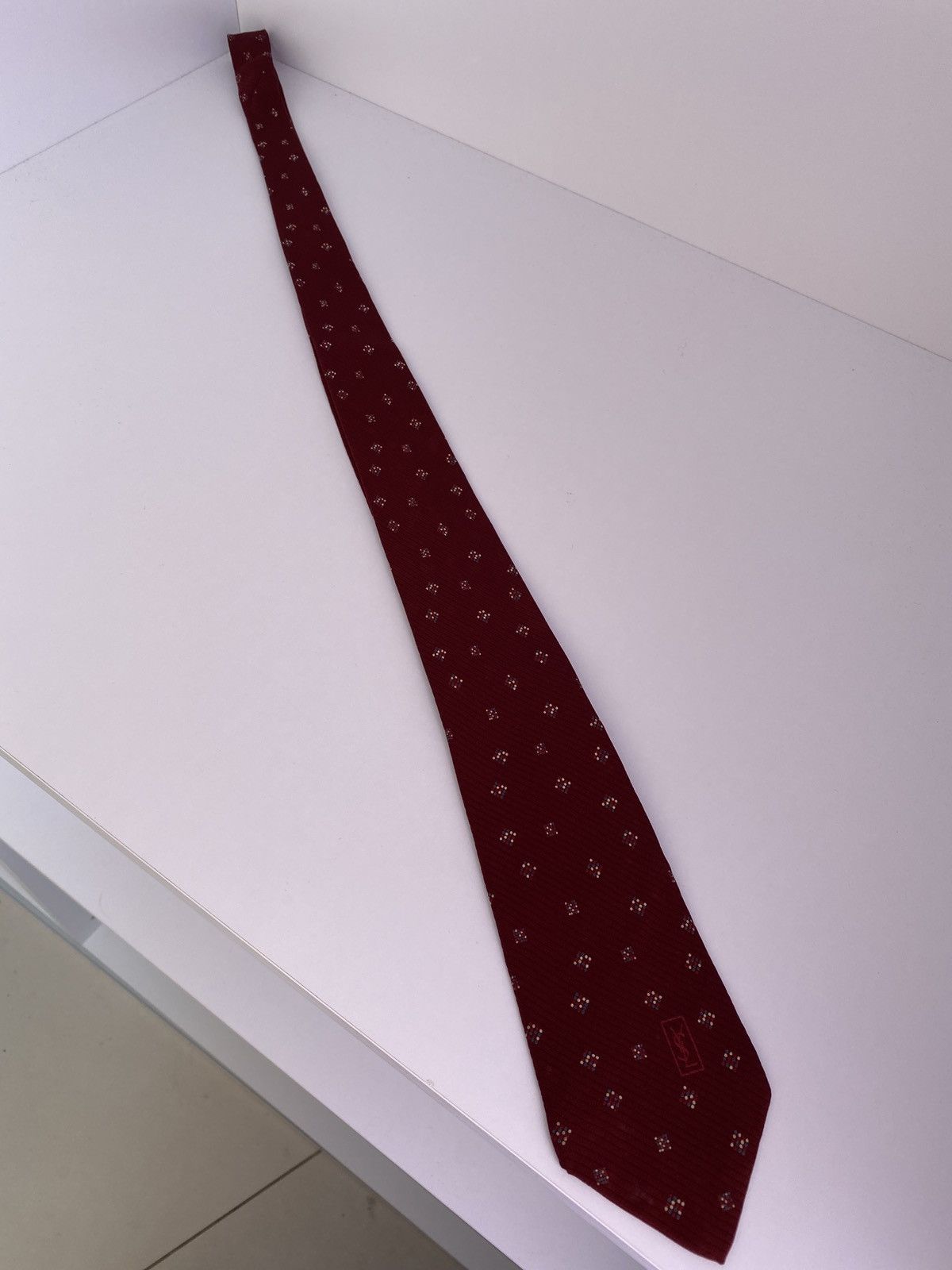Vintage × Yves Saint Laurent Vintage Yves Saint Laurent Tie Size ONE SIZE - 7 Thumbnail