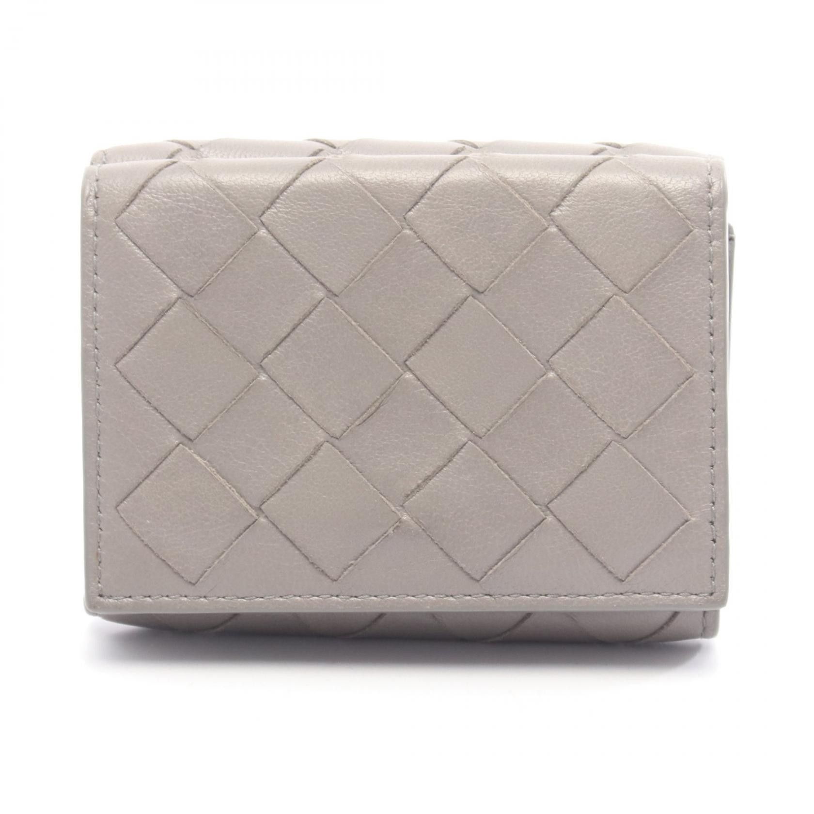 Bottega Veneta Bottega Veneta Bottega Veneta Leather Trifold Wallet Leather Short Wallet DUTY FREE for USA Size ONE SIZE - 1 Thumbnail