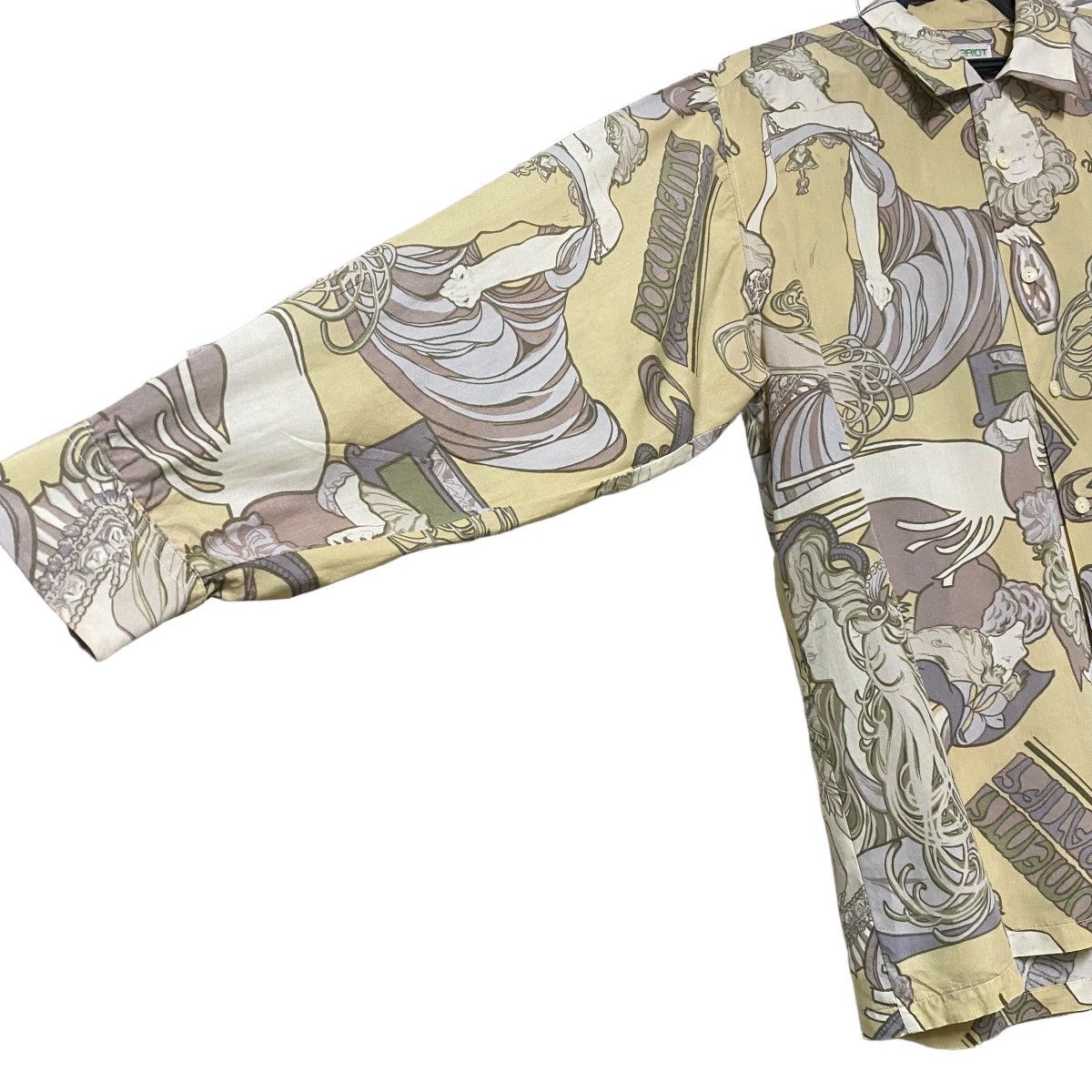 Art Comes First Vintage Alphonse Mucha Documents Decoratifs Art Shirt Size US M / EU 48-50 / 2 - 5 Thumbnail