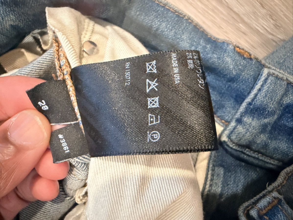 Amiri Amiri Indigo Stack Denim Size US 28 / EU 44 - 6 Thumbnail