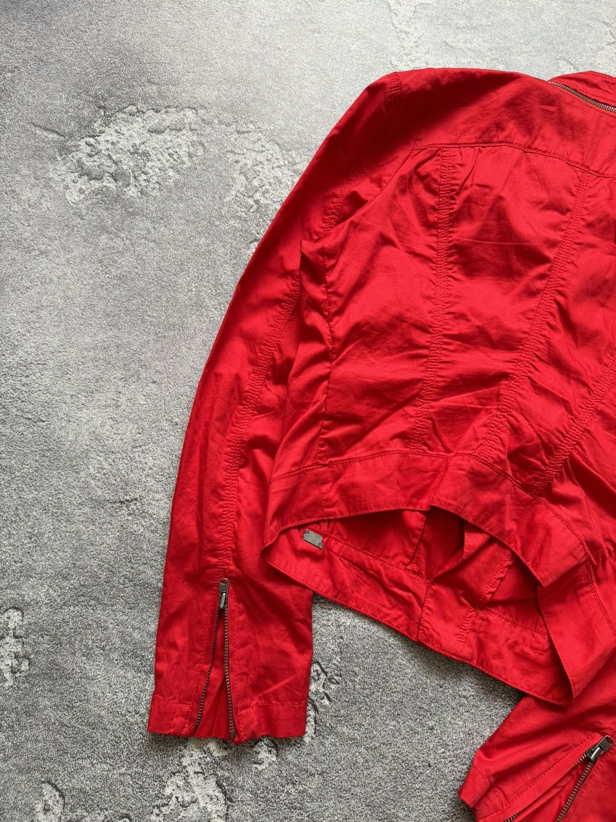 Japanese Brand × Miss Sixty Miss sixty S road motorcycle zip red jacket Avantgarde Size S / US 4 / IT 40 - 19 Thumbnail