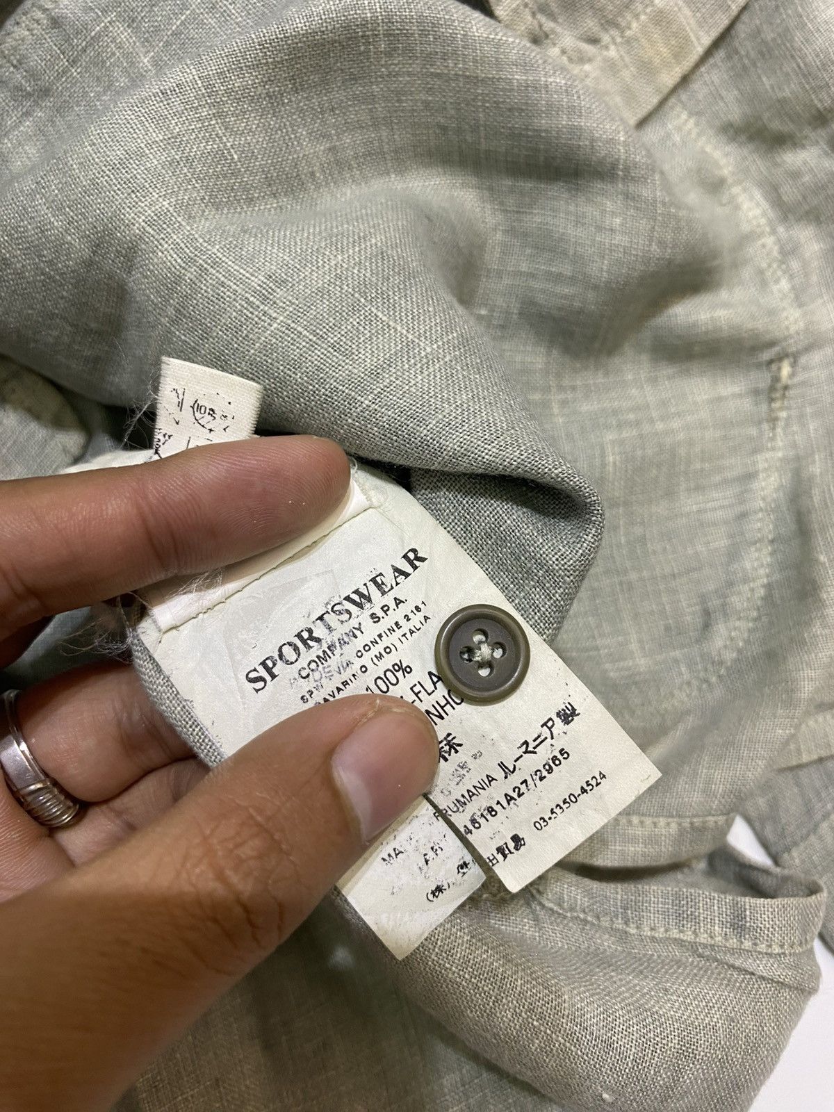 C.P. Company Vintage cp company over shirt button up Size US L / EU 52-54 / 3 - 6 Thumbnail