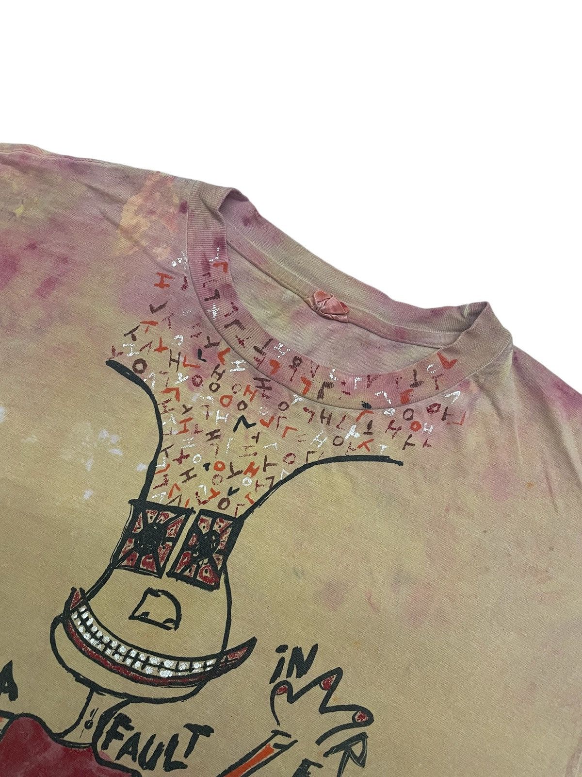 Vintage Vintage Art Do Not Adjust Your Brain T-shirt Size US L / EU 52-54 / 3 - 3 Thumbnail