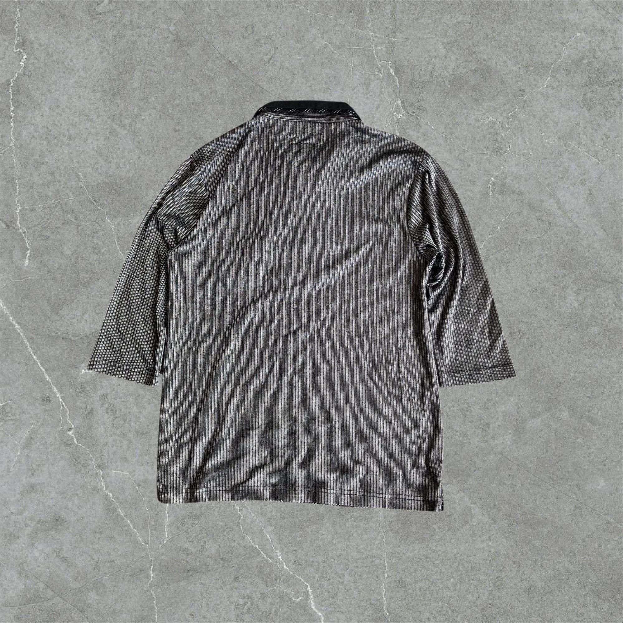 If Six Was Nine 2000s Double Layer Collar Zipper Avail Vkei Style Size US L / EU 52-54 / 3 - 2 Thumbnail