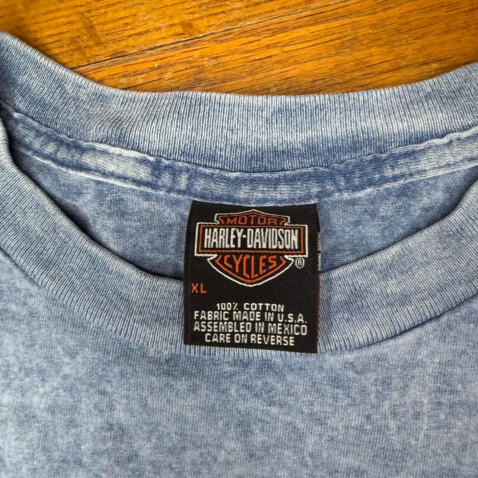 Harley Davidson × Vintage Vintage 2002 Harley Davidson Sturgis Black Hills Rally Tee Size US XL / EU 56 / 4 - 5 Thumbnail