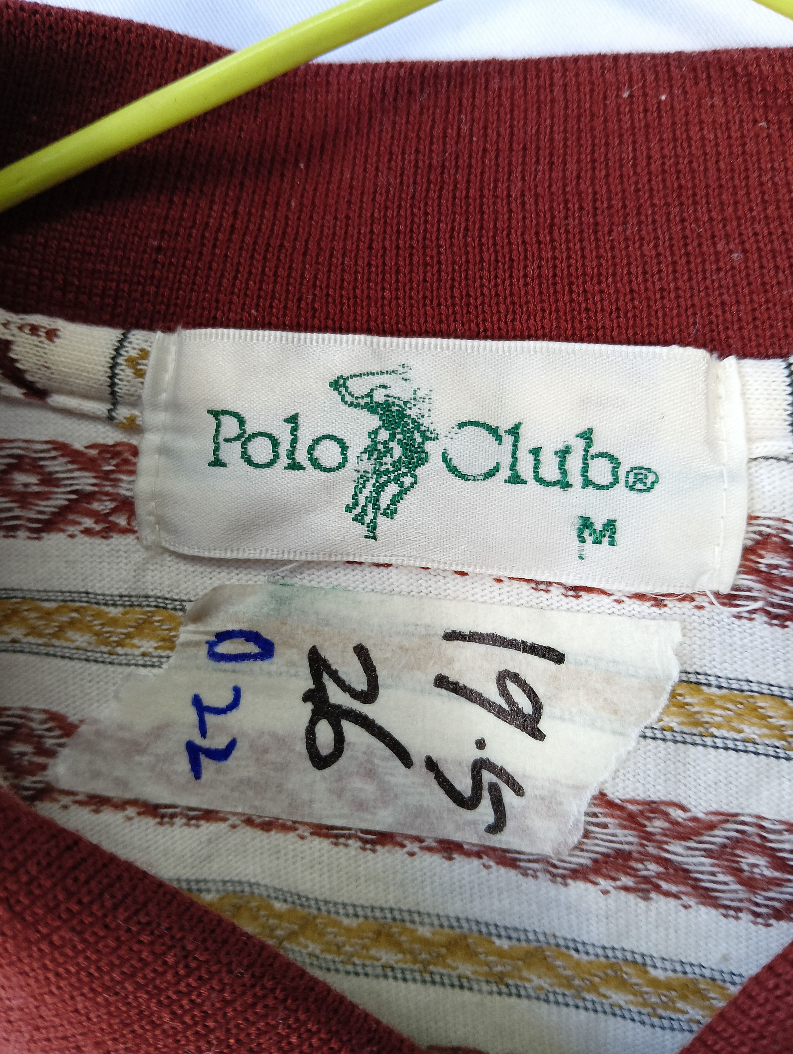 Other × Vintage POLO CLUB stripe tee Size US M / EU 48-50 / 2 - 3 Thumbnail