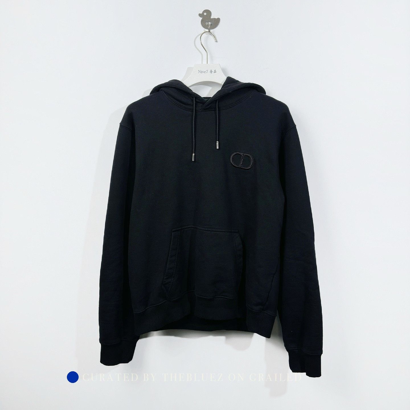 Dior Cozy Black Hoodie with Iconic Design Size US XXL / EU 58 / 5 - 1 Thumbnail