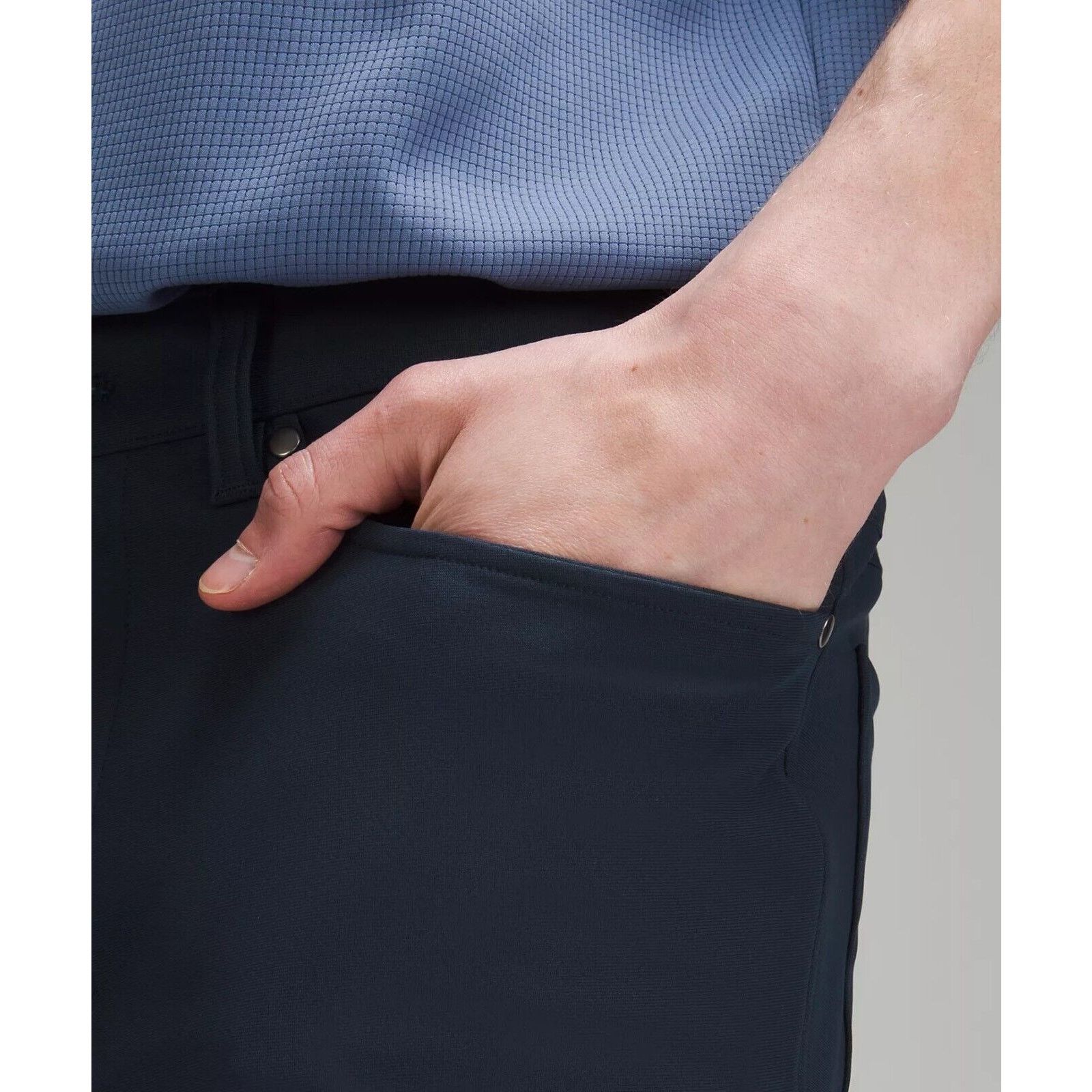 Lululemon Lululemon ABC Slim-Fit 5 Pocket Pant Warpstreme True Navy Size US 38 / EU 54 - 3 Thumbnail