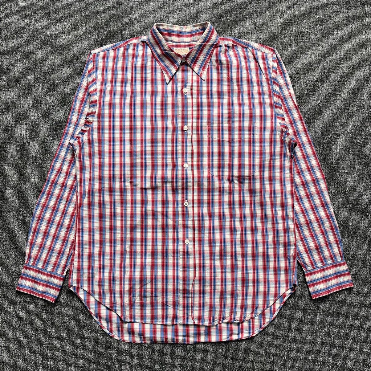 Sugar Cane Vintage ✨ sugar cane plaid shirt button Size US M / EU 48-50 / 2 - 1 Thumbnail