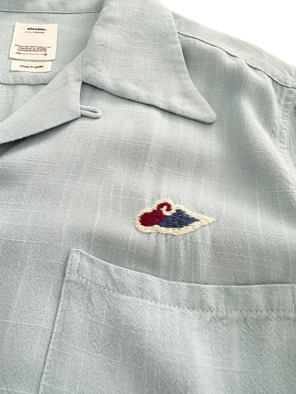 Visvim Sz2 Irving Peerless Blue Rayon Size US M / EU 48-50 / 2 - 4 Thumbnail
