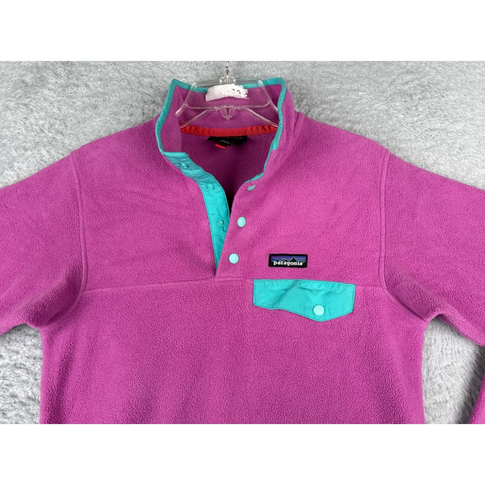 Patagonia Patagonia Sweatshirt Womens Small Pink Lightweight Synchilla Snap-T Fleece Pullover Size S / US 4 / IT 40 - 4 Thumbnail