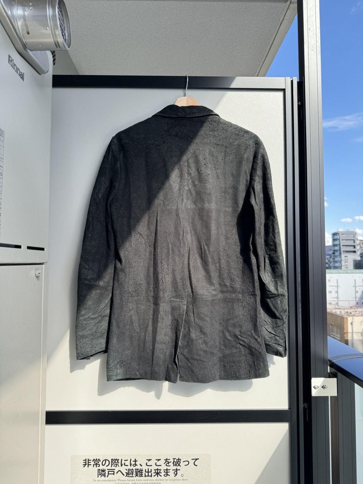 Helmut Lang Helmut Lang Suede Leather Jacket - 01SS Size US S / EU 44-46 / 1 - 14 Thumbnail