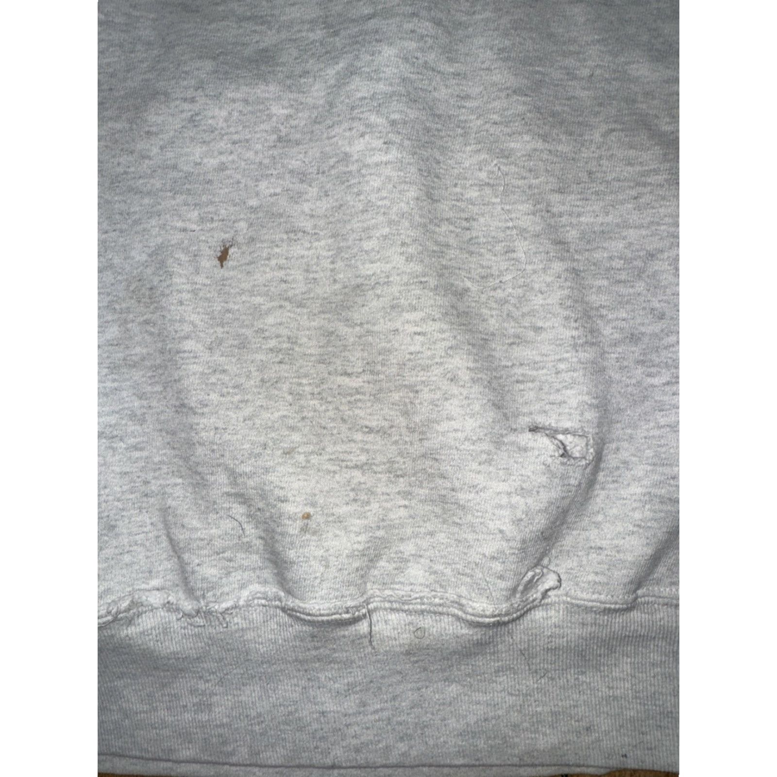 Vintage VINTAGE Georgetown Hoyas Pullover Hoodie Men’s XL Gray Distressed Hoodie Shirt? Size US XL / EU 56 / 4 - 3 Thumbnail