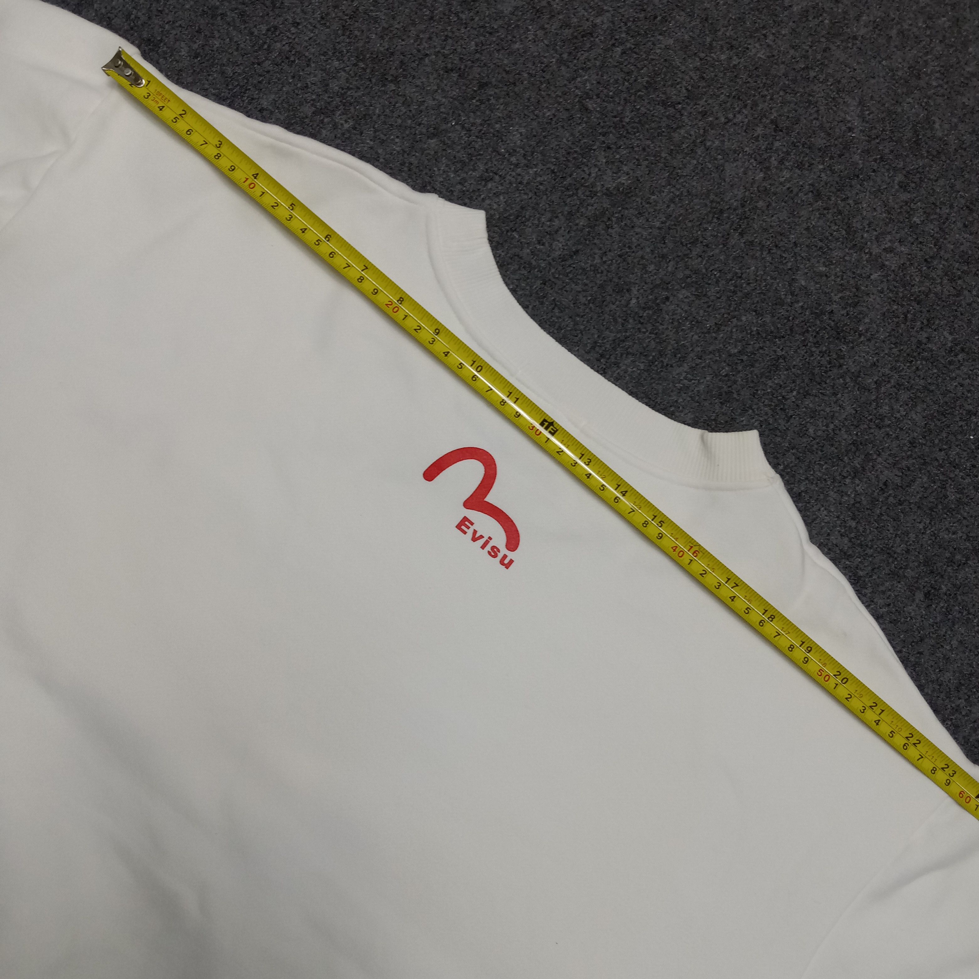 Evisu × Japanese Brand × Vintage EVISU Japanese Brand Playing Card Design Sweatshirt Size US XL / EU 56 / 4 - 7 Thumbnail
