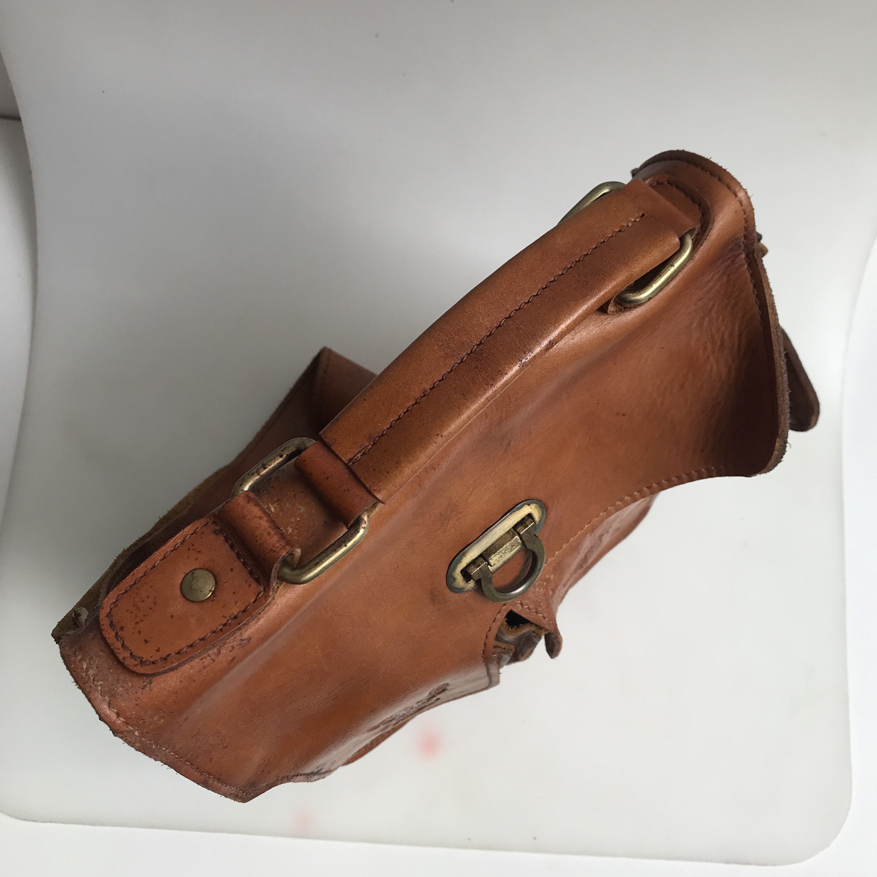 Harley Davidson Vintage Harley Davidson shoulder mesengger postman bag Leat Size ONE SIZE - 15 Thumbnail