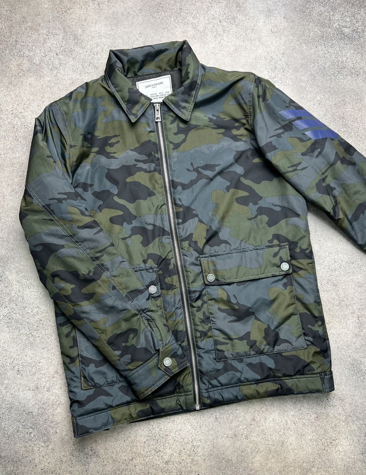 Zadig & Voltaire Zadig&Voltaire camo jacket Size US M / EU 48-50 / 2 - 3 Thumbnail
