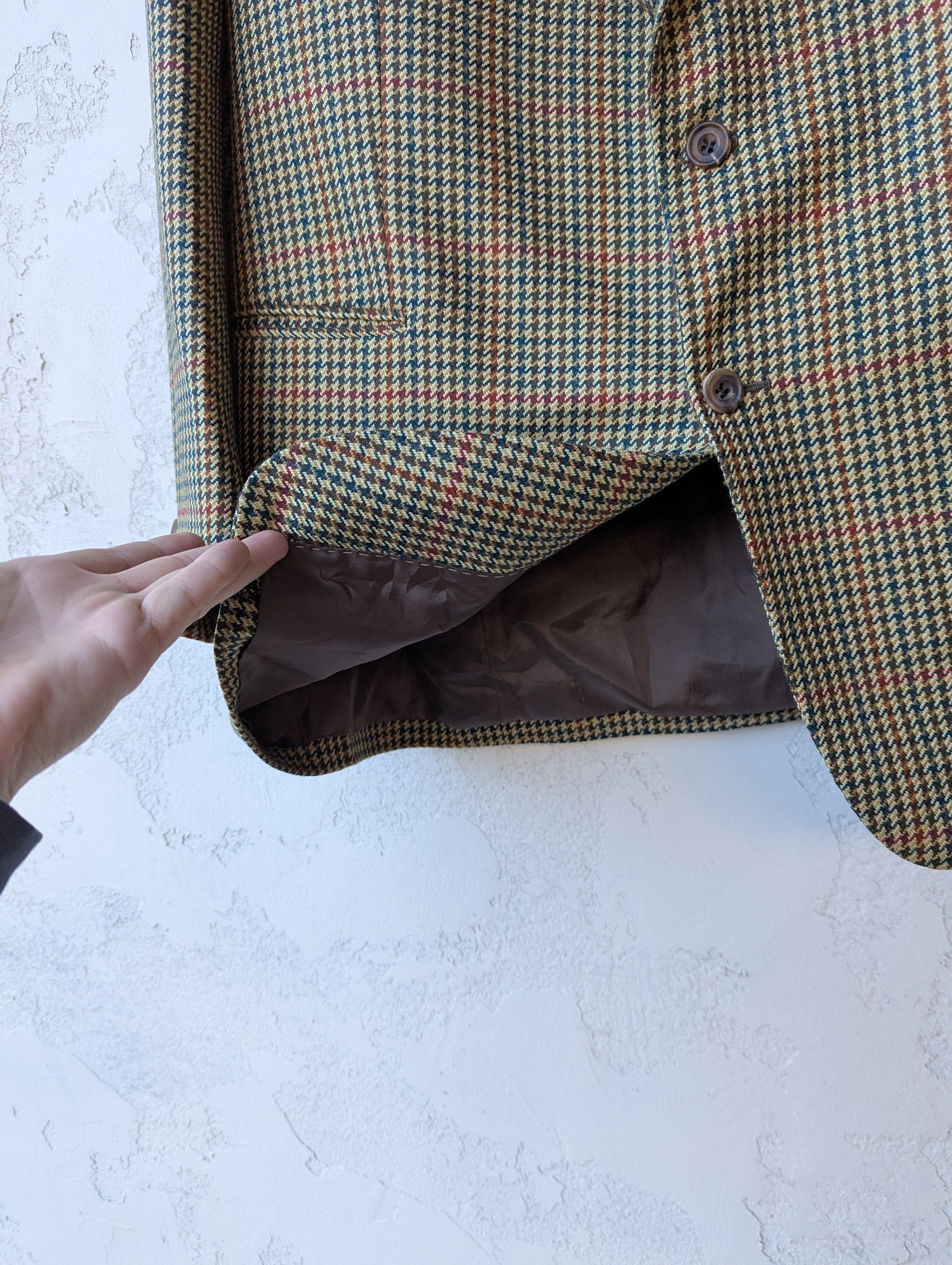 SCABAL Scabal x Franz Stolz Vintage Wool Blazer Jacket Size 50R - 13 Thumbnail