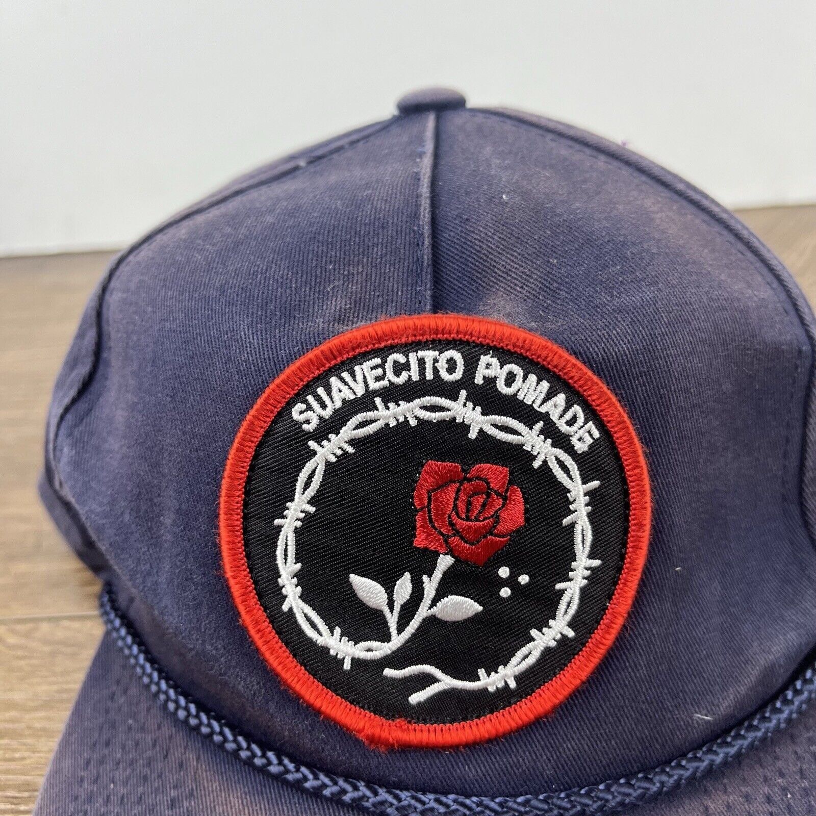 Other Suavecito Pomade Hat Snapback Hat Blue Adjustable Hat Blue A Size ONE SIZE - 8 Thumbnail