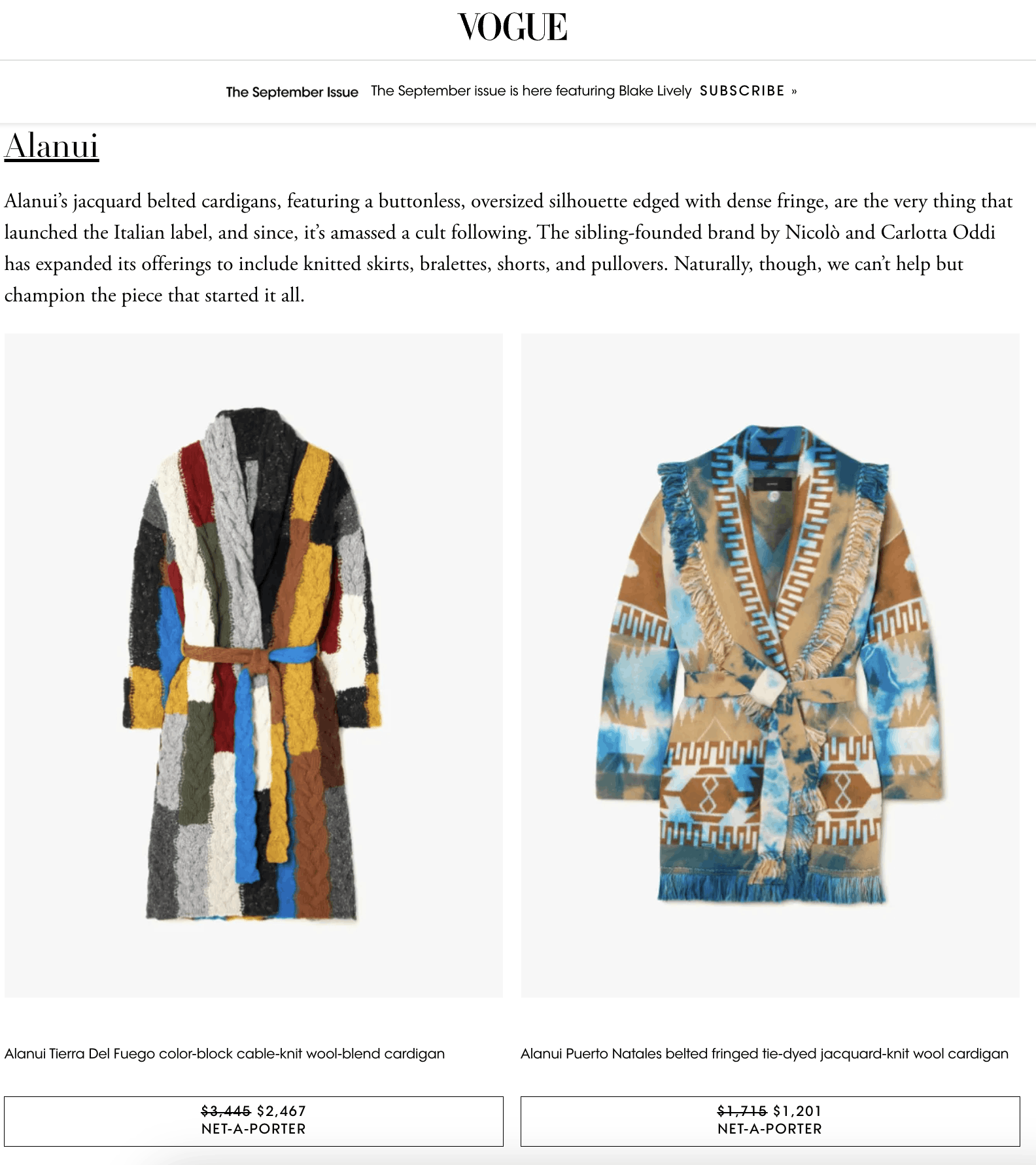 Alanui Alanui Tierra Del Fuego Cable-knit Cashmere-Wool Robe Size US L / EU 52-54 / 3 - 17 Thumbnail