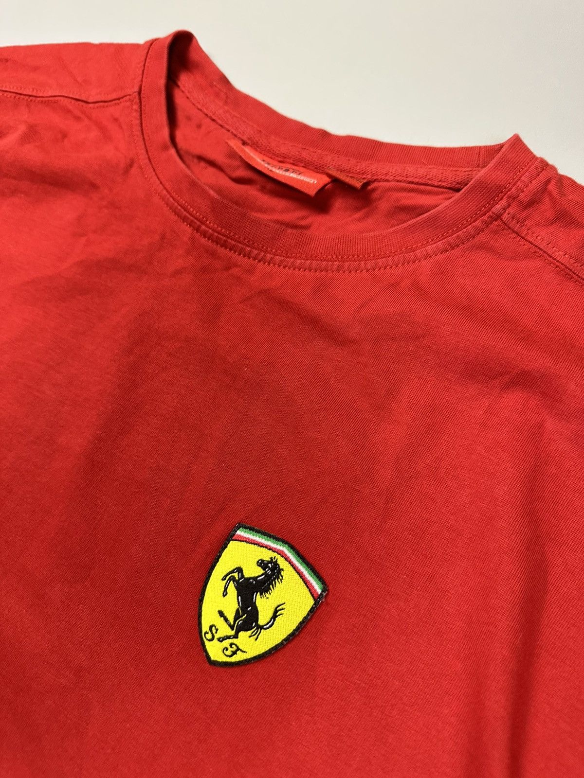 Ferrari Red oversized tee Ferrari big logo Size US XL / EU 56 / 4 - 3 Thumbnail