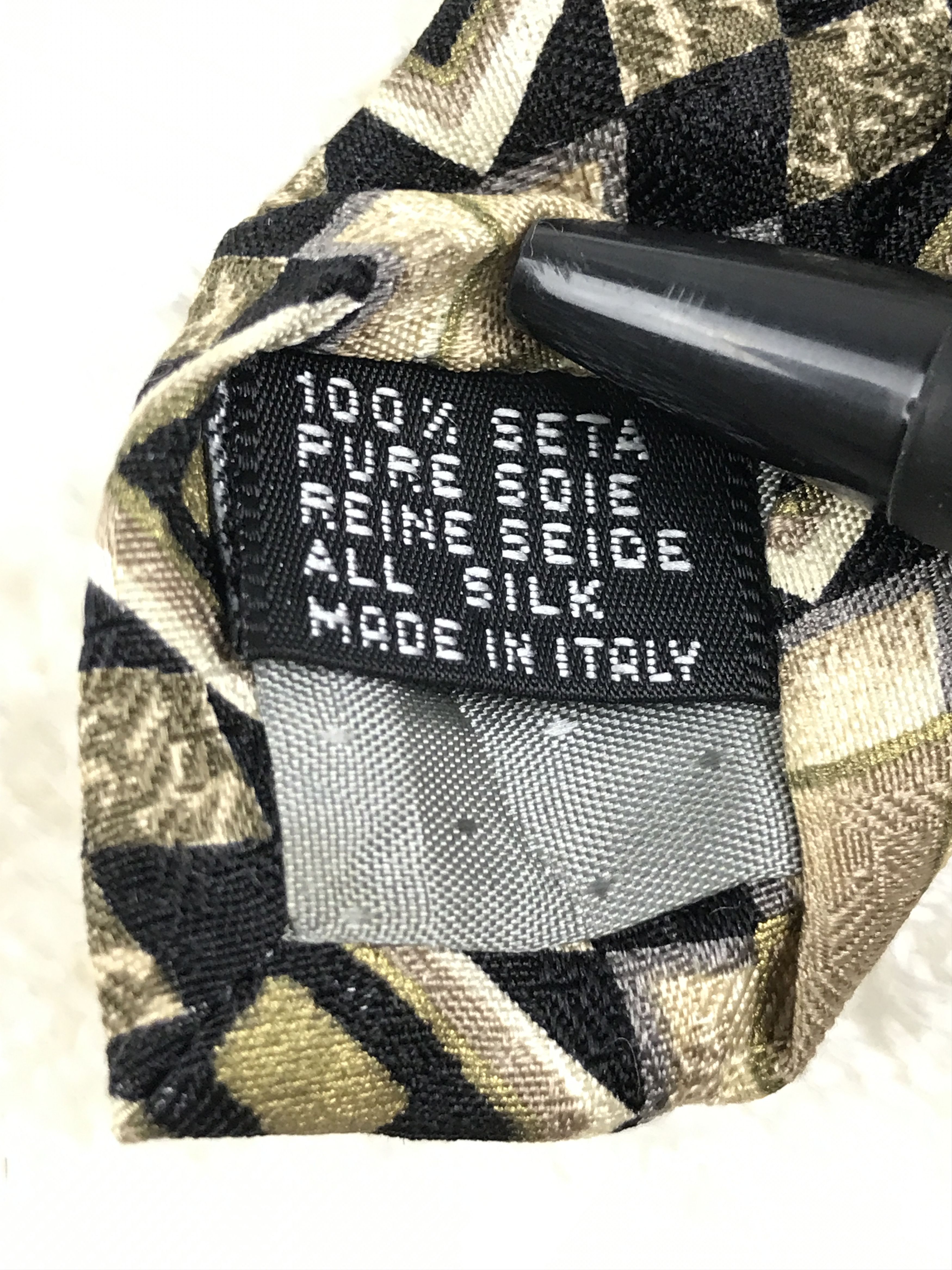 Vintage Vintage Giorgio Benelli Silk Necktie Size ONE SIZE - 6 Thumbnail