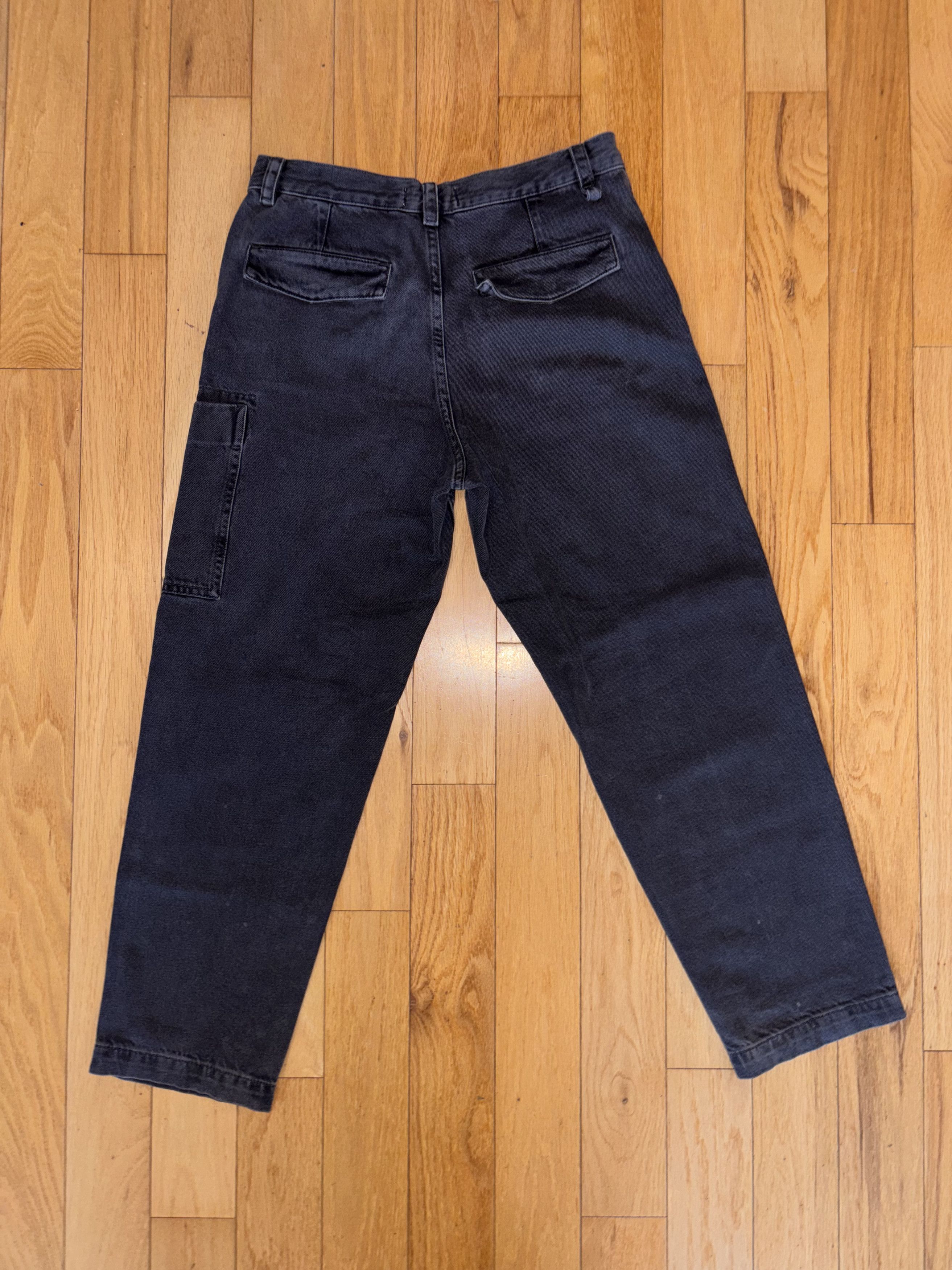 Cos COS Dark Grey Denim Jeans Size US 32 / EU 48 - 2 Thumbnail