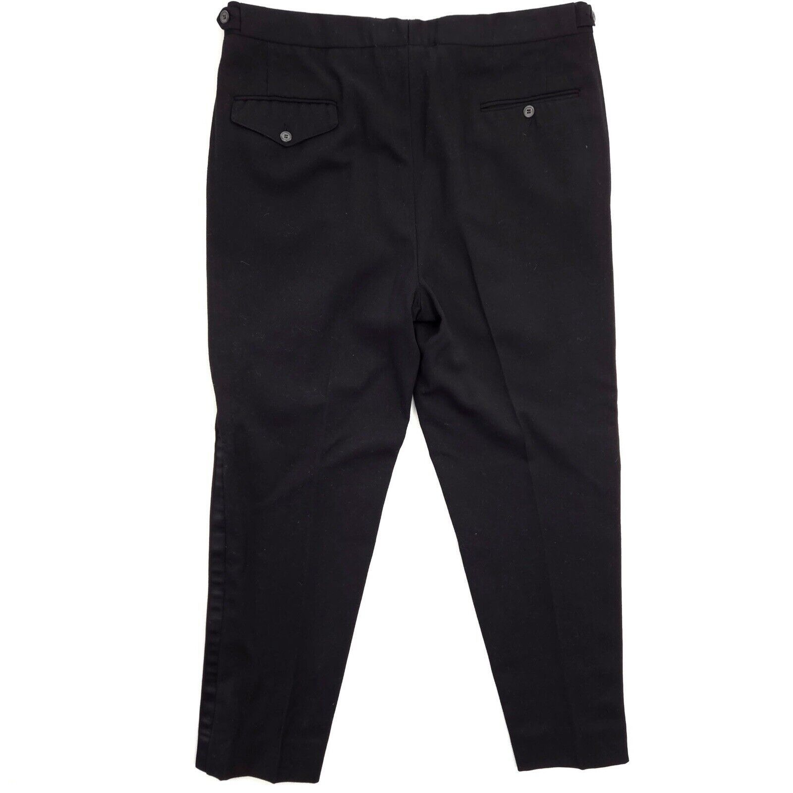 Polo Ralph Lauren Vintage Polo Ralph Lauren Tuxedo Pants Mens 36x30 Pleated Size US 36 / EU 52 - 7 Thumbnail
