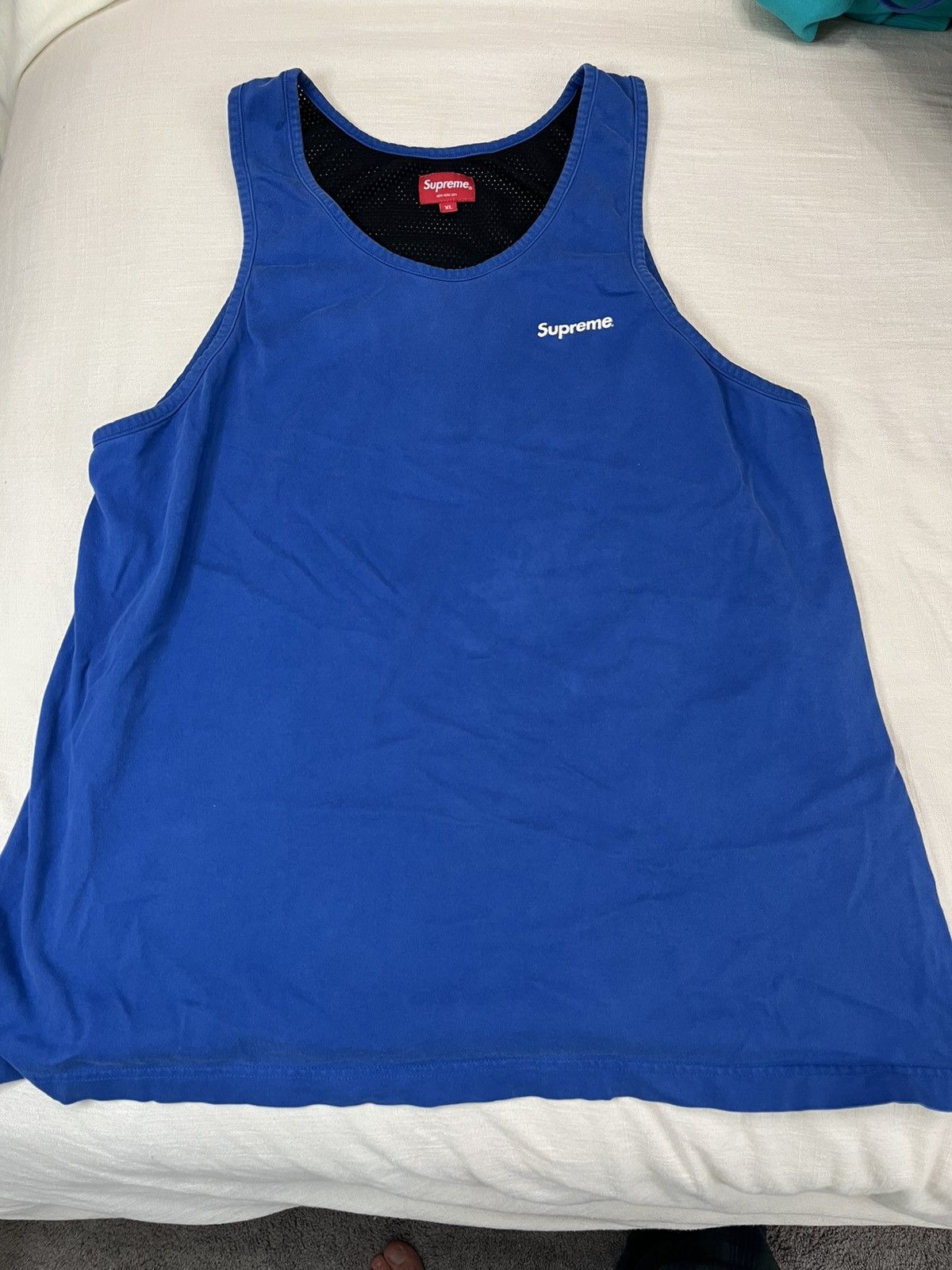 Supreme Supreme mesh back tank top Size US XL / EU 56 / 4 - 7 Thumbnail