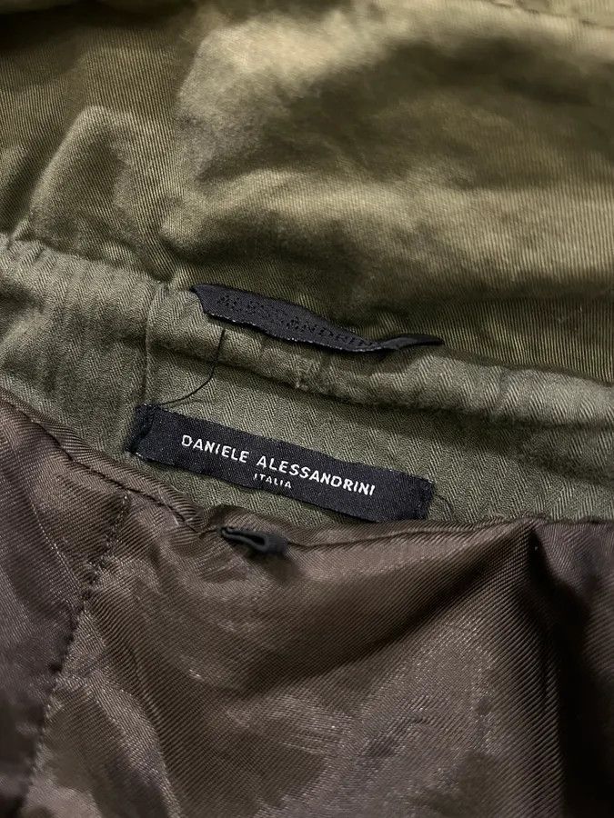 Daniele Alessandrini Daniele Alessandrini Multi-Pocket Khaki Hooded Jacket Size US XS / EU 42 / 0 - 9 Thumbnail