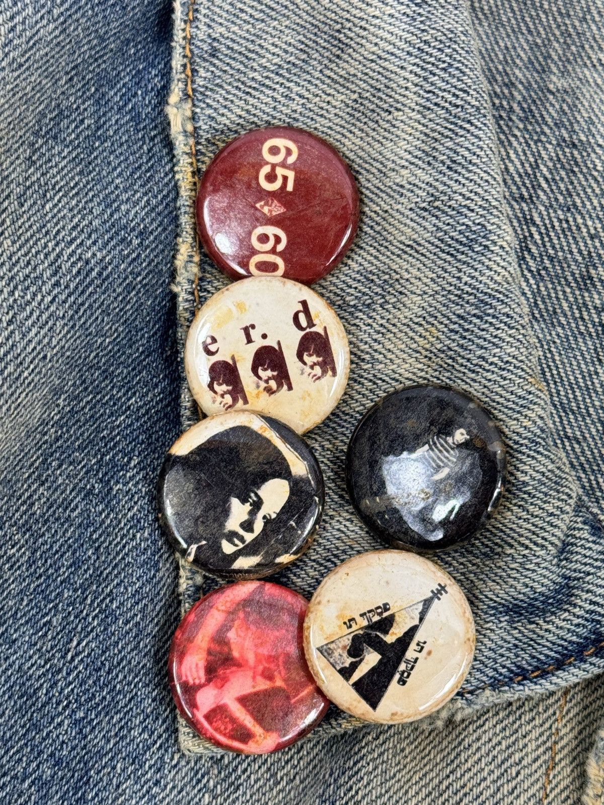 Enfants Riches Deprimes TYPE VII RUSTY DENIM JACKET Size US L / EU 52-54 / 3 - 6 Thumbnail