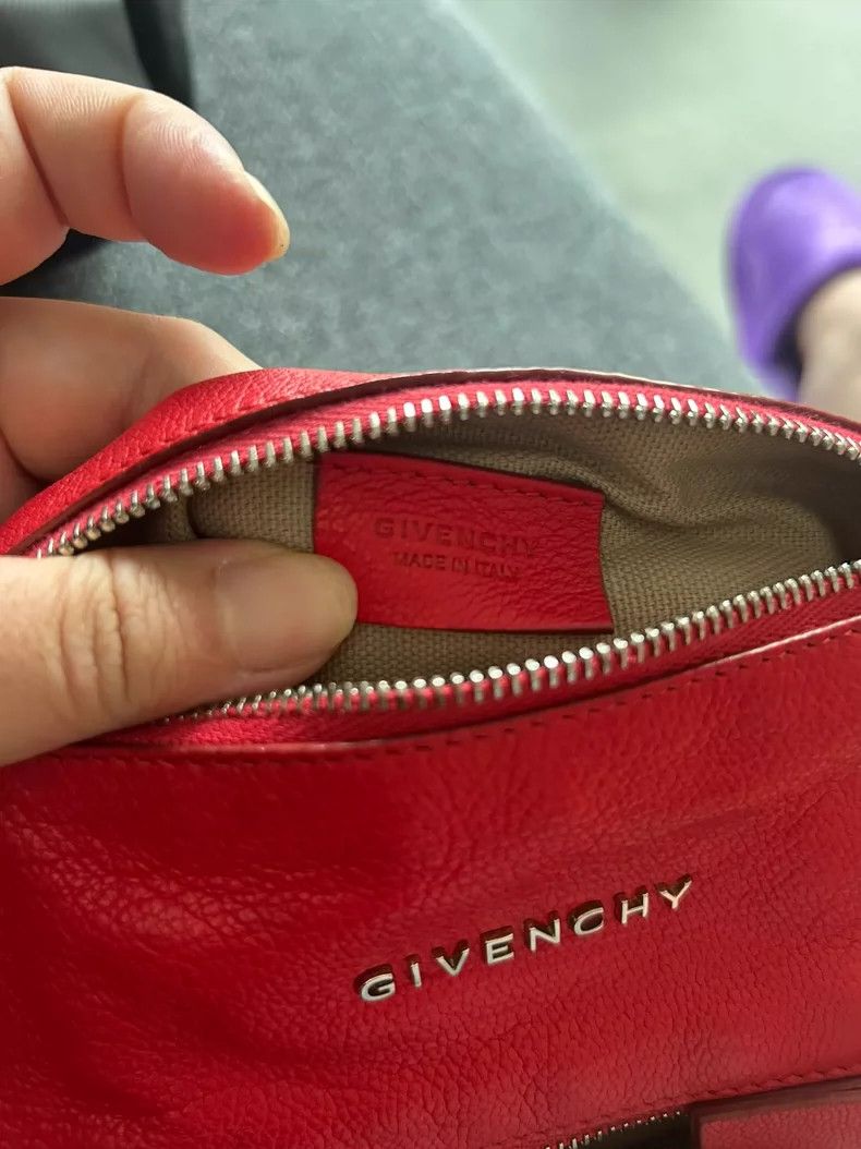 Givenchy Givenchy Red clutch bag Pandora box Size ONE SIZE - 9 Thumbnail