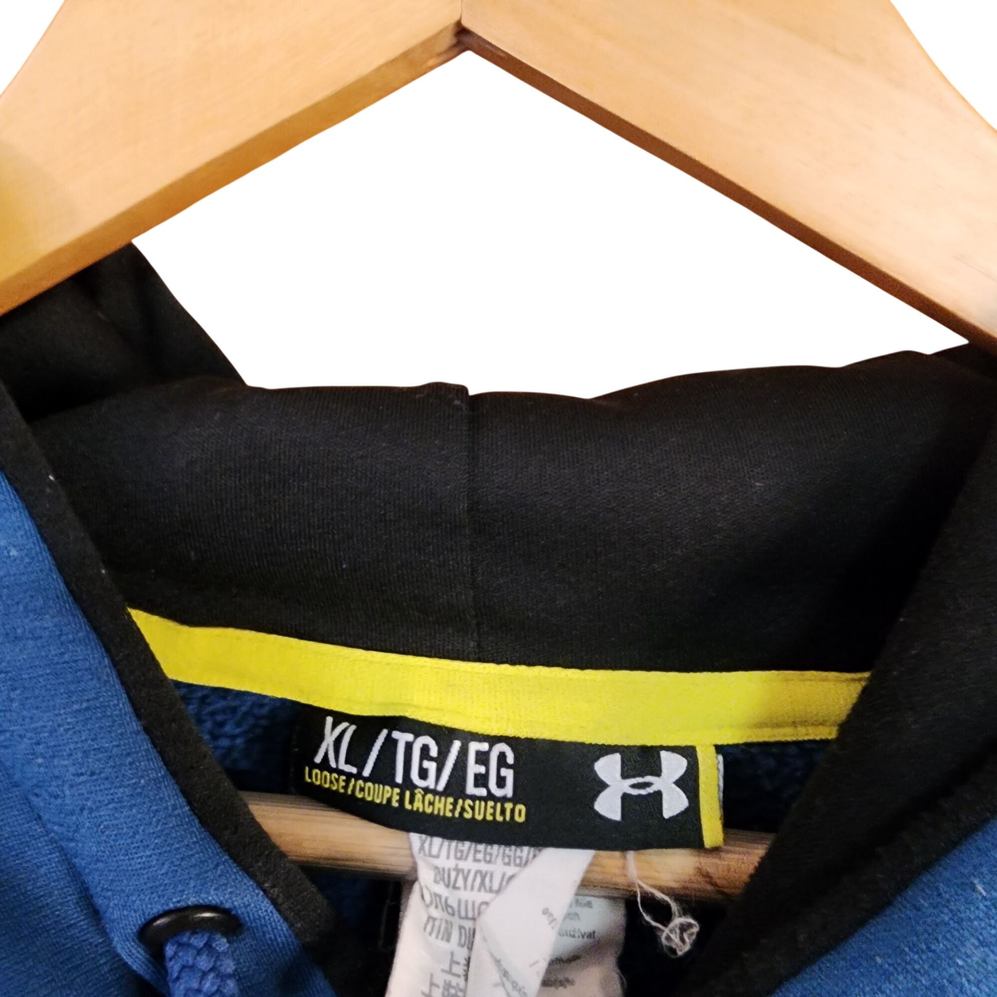 Under Armour Under Armour Big Logo hoodie sweatshirt mens size XL Size US XL / EU 56 / 4 - 3 Thumbnail