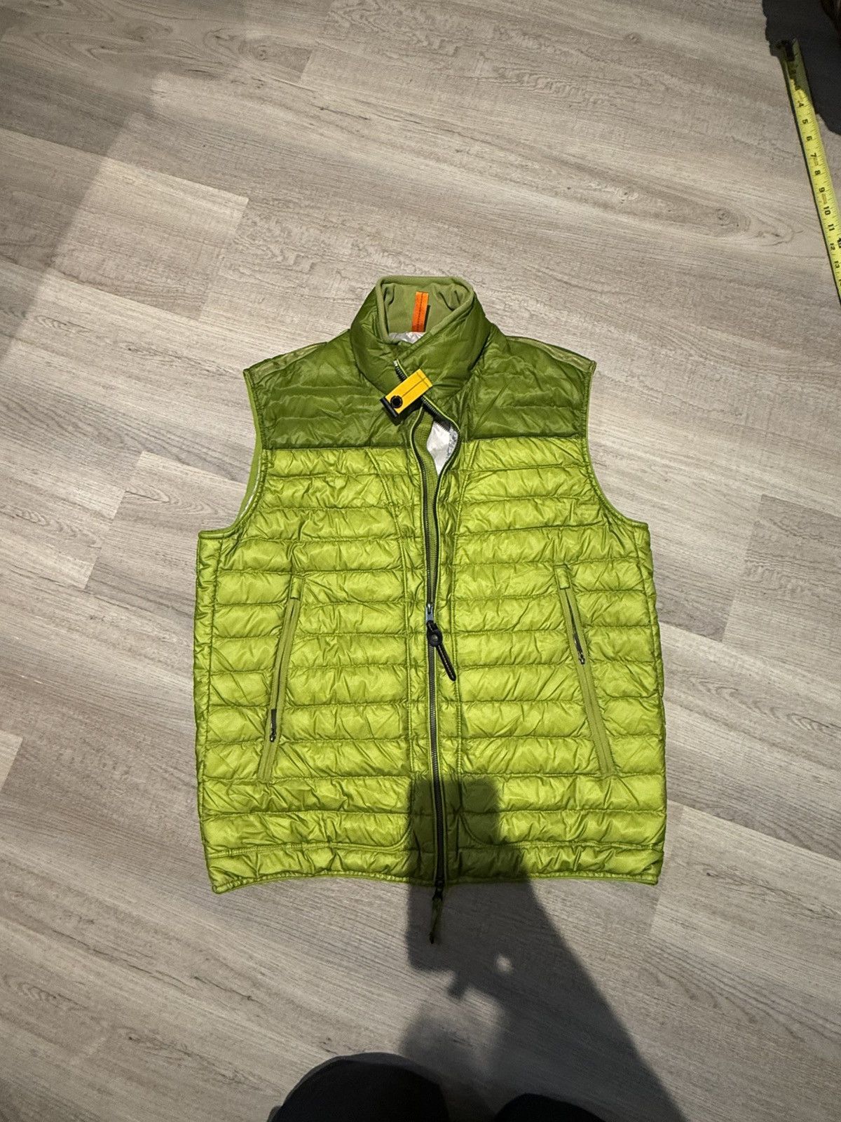 Parajumpers Two tone gecko green down vest Size US L / EU 52-54 / 3 - 1 Thumbnail