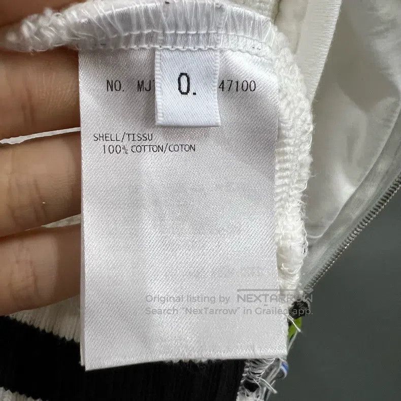 Thom Browne Thom Browne White Striped Zip-up Hoodie Size US XS / EU 42 / 0 - 4 Thumbnail