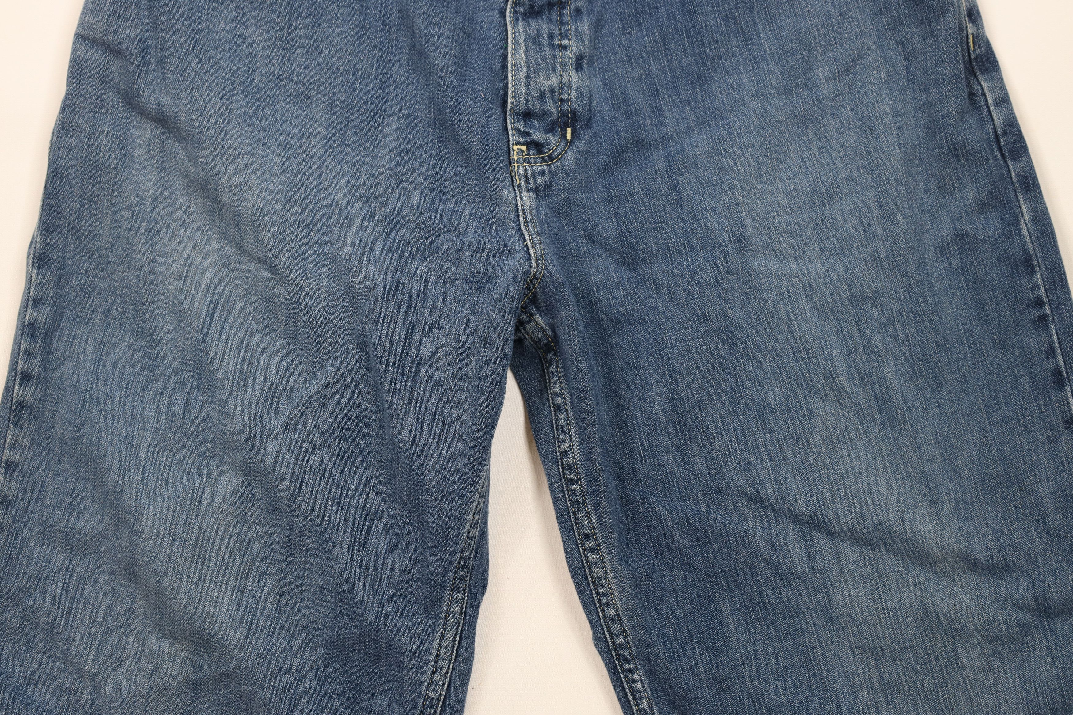 Tommy Hilfiger × Vintage Vintage Y2K 2000 Tommy Hilfiger Fit Button Fly Denim Shorts Size US 34 / EU 50 - 3 Thumbnail