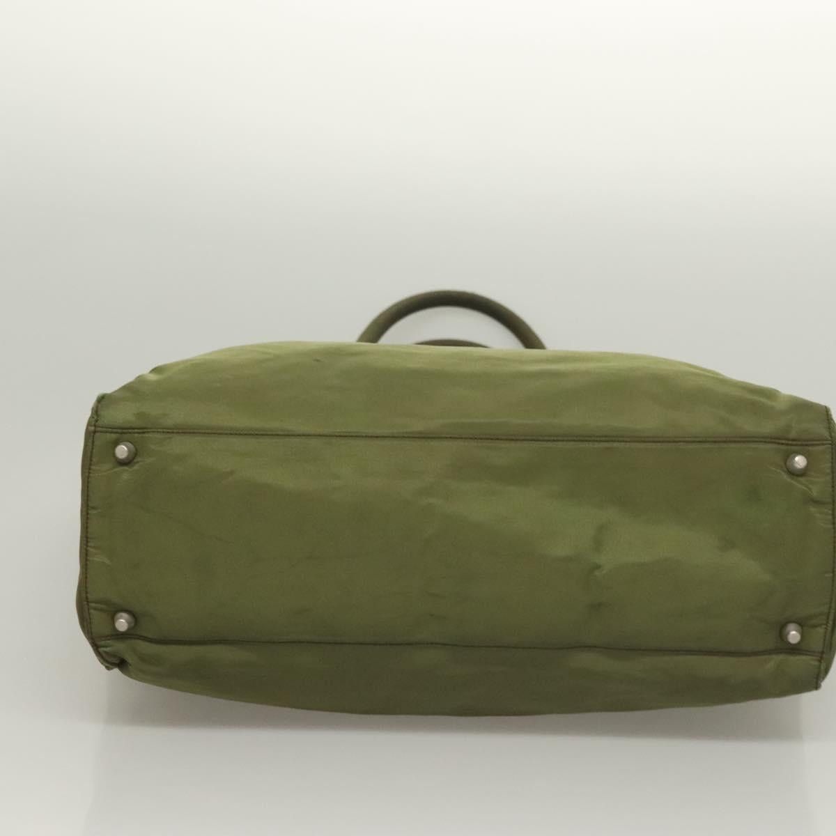 Prada PRADA Tote Bag Nylon Khaki Size ONE SIZE - 9 Thumbnail