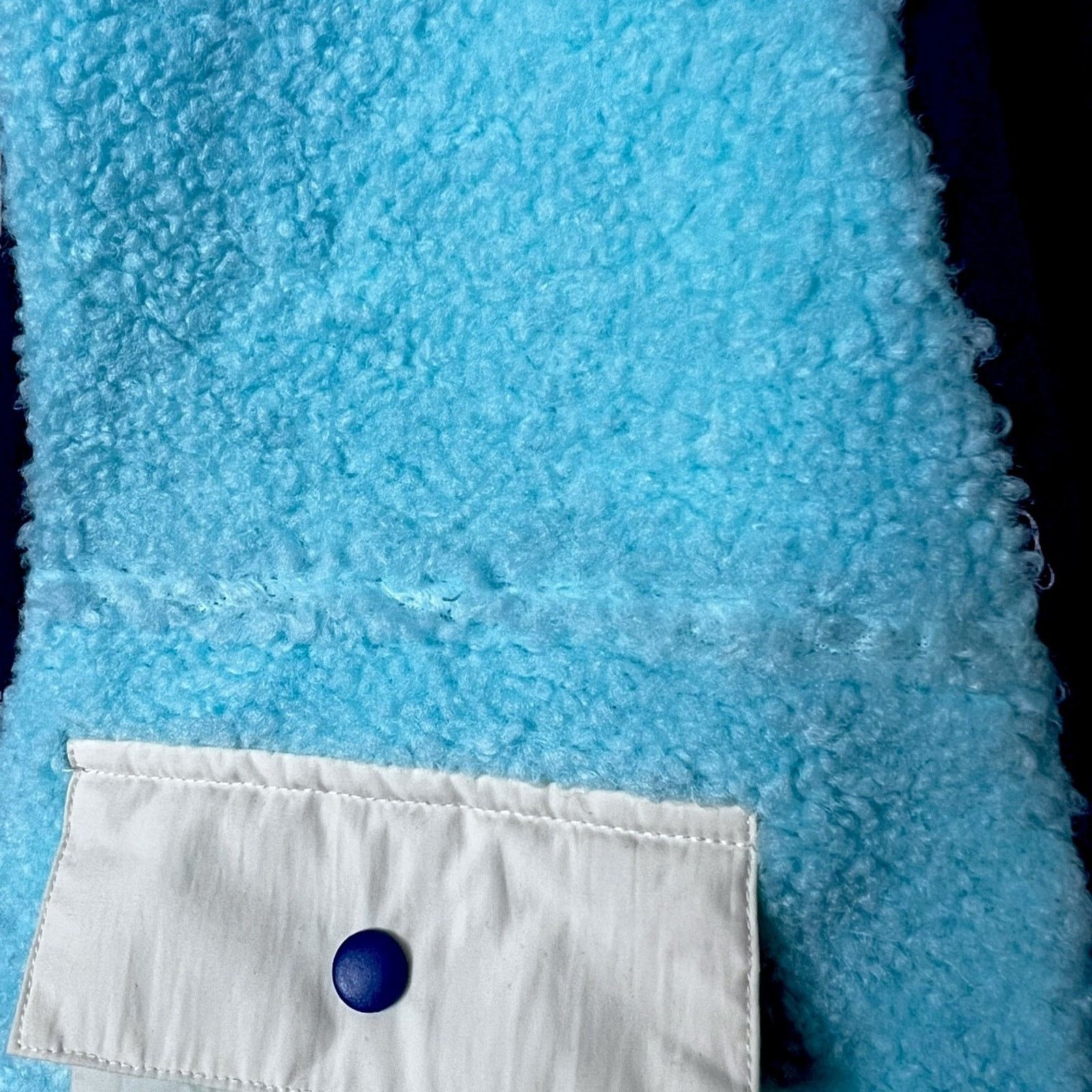Golf Wang Golf Wang Blue & White Sherpa Utility Vest S $130 Retail Size US S / EU 44-46 / 1 - 7 Thumbnail