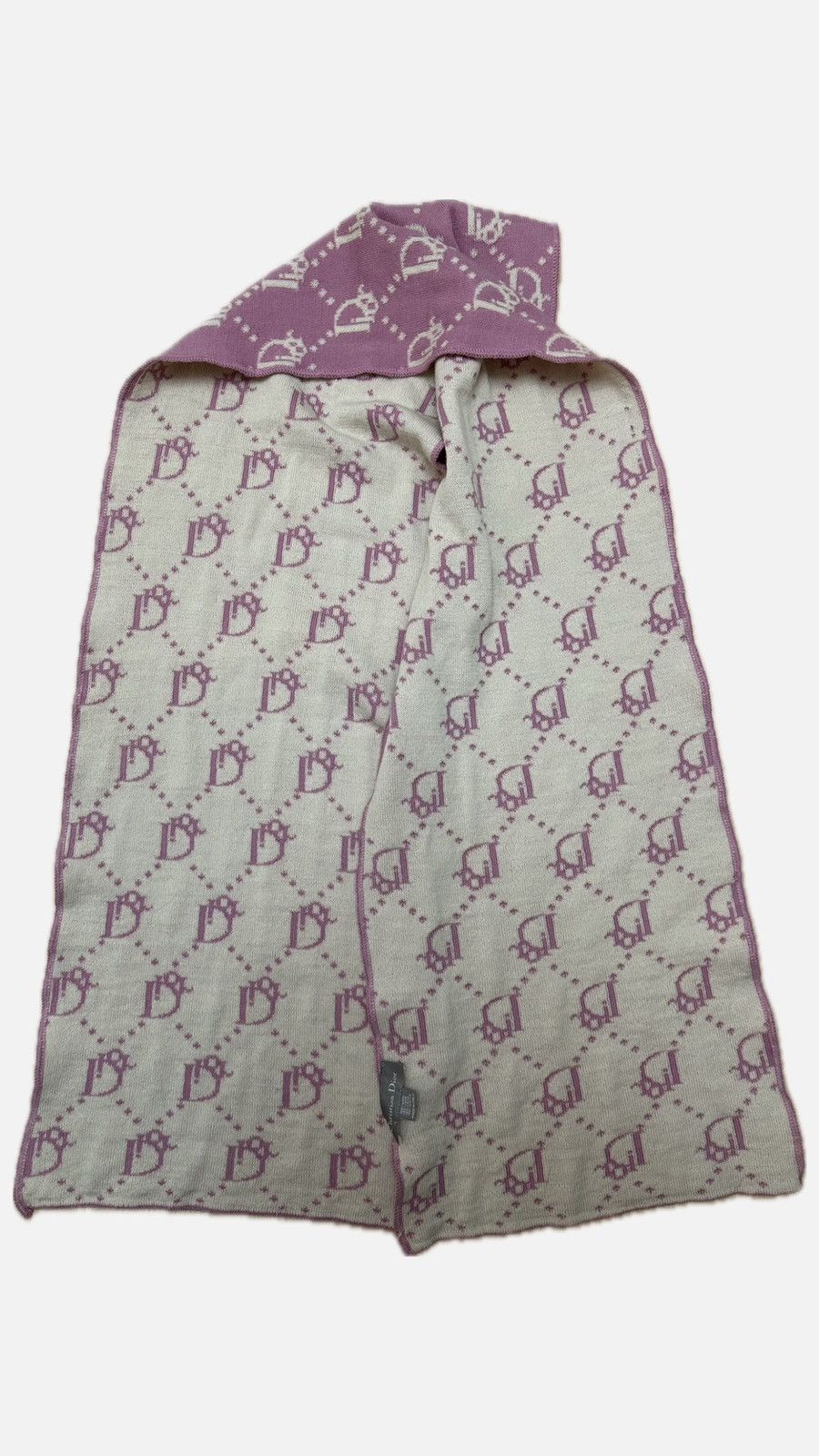 Dior Vintage Dior Reversible Monogram Scarf Size ONE SIZE - 3 Thumbnail