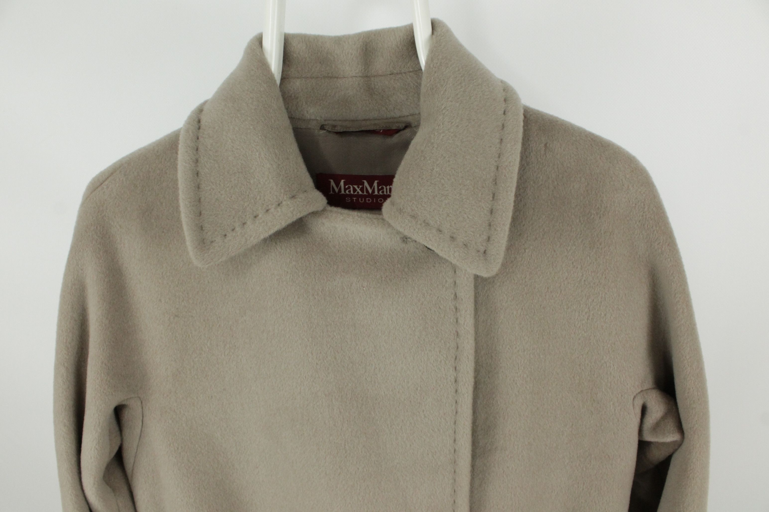 Max Mara Max Mara Studio Cielo Wool Coat Size M / US 6-8 / IT 42-44 - 5 Thumbnail