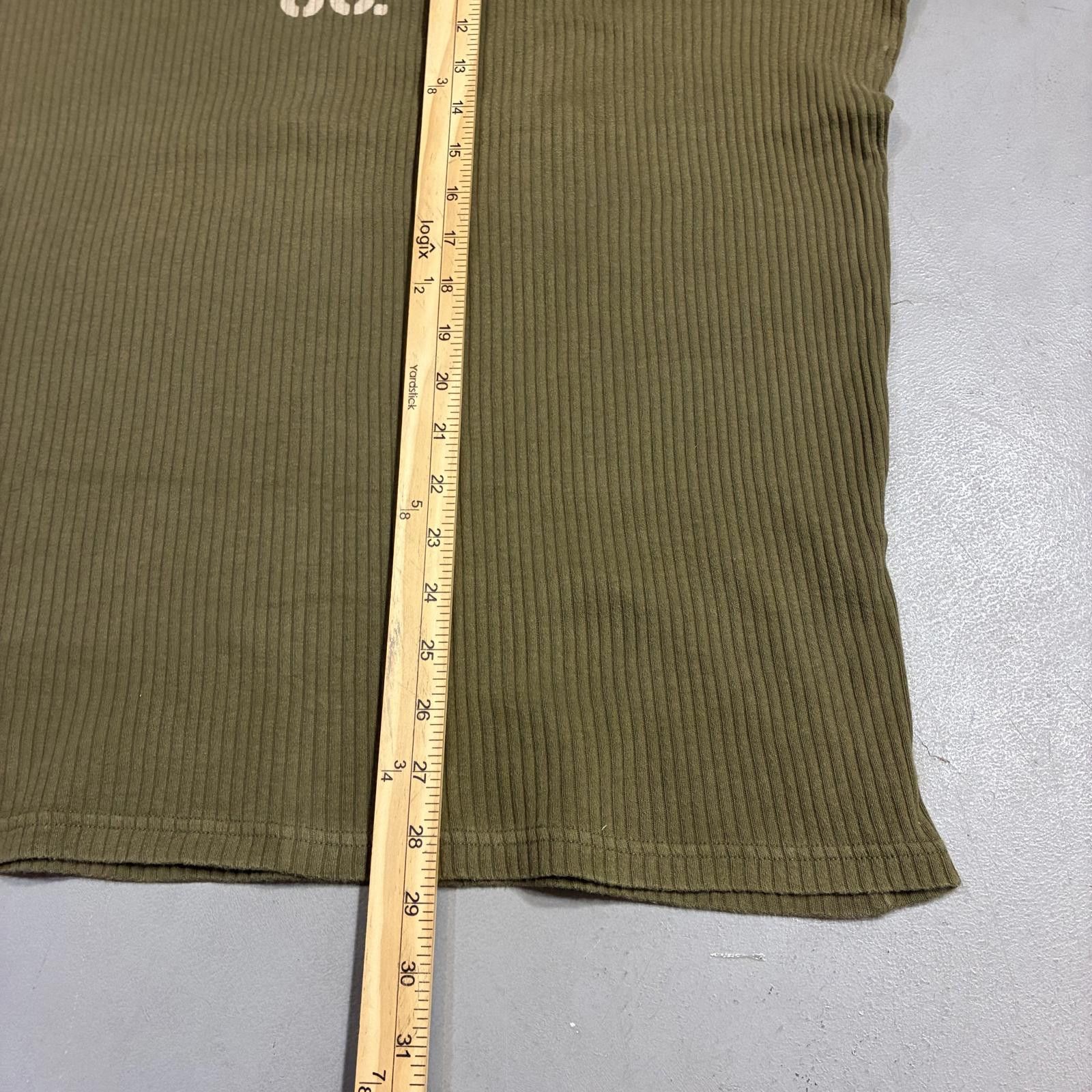 Polo Ralph Lauren Y2K PRL Ribbed Military Tee XL Size US XL / EU 56 / 4 - 7 Thumbnail