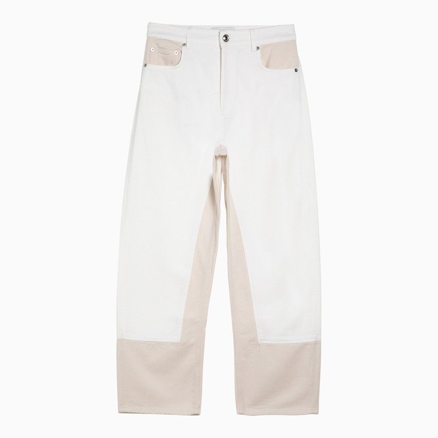 Sportmax o1d2blof1024 Denim Jeans in White Size 25" / US 0 / IT 36 - 1 Thumbnail