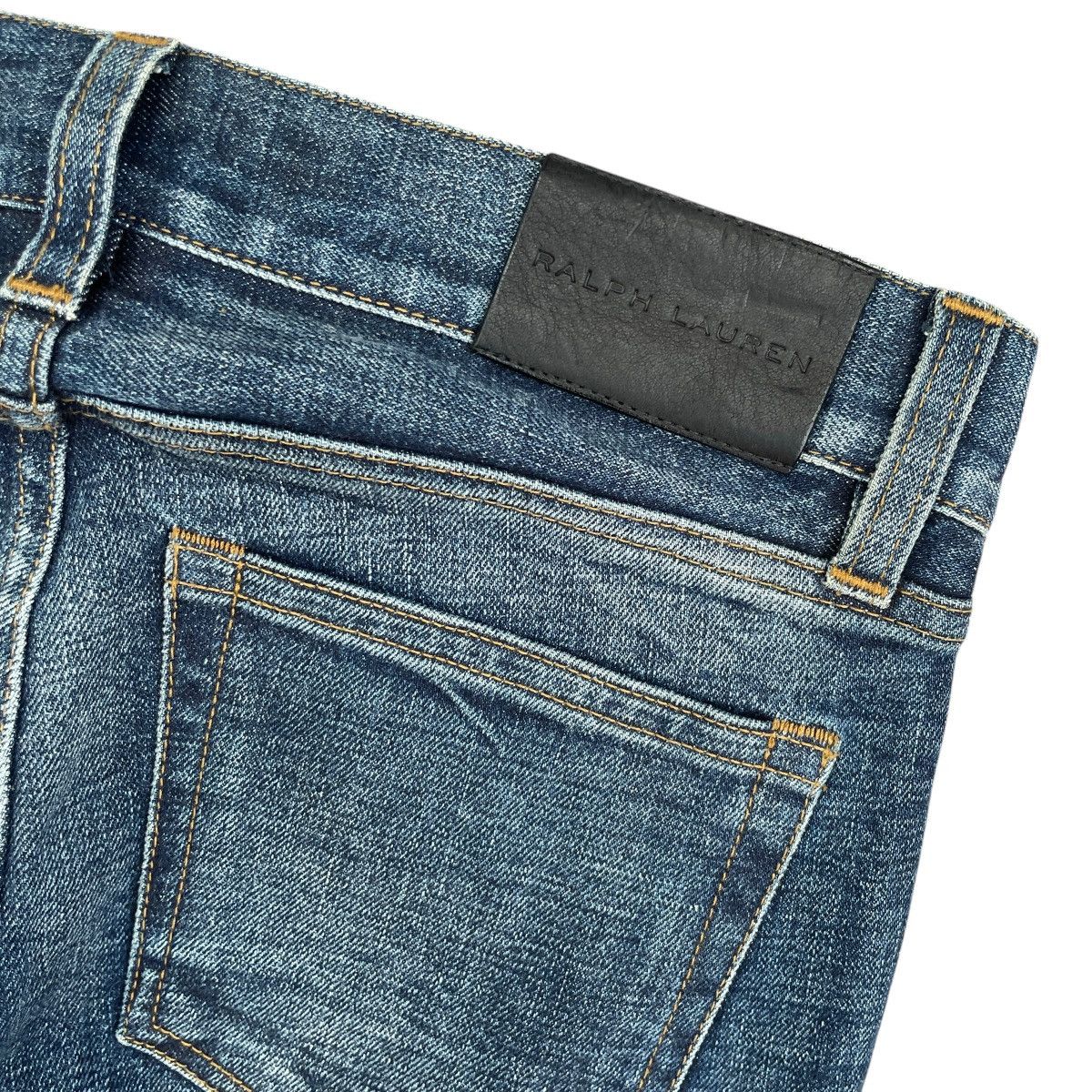 Ralph Lauren Black Label Ralph Lauren Black Label Denim Biker Skinny Jeans Size 29" - 5 Thumbnail