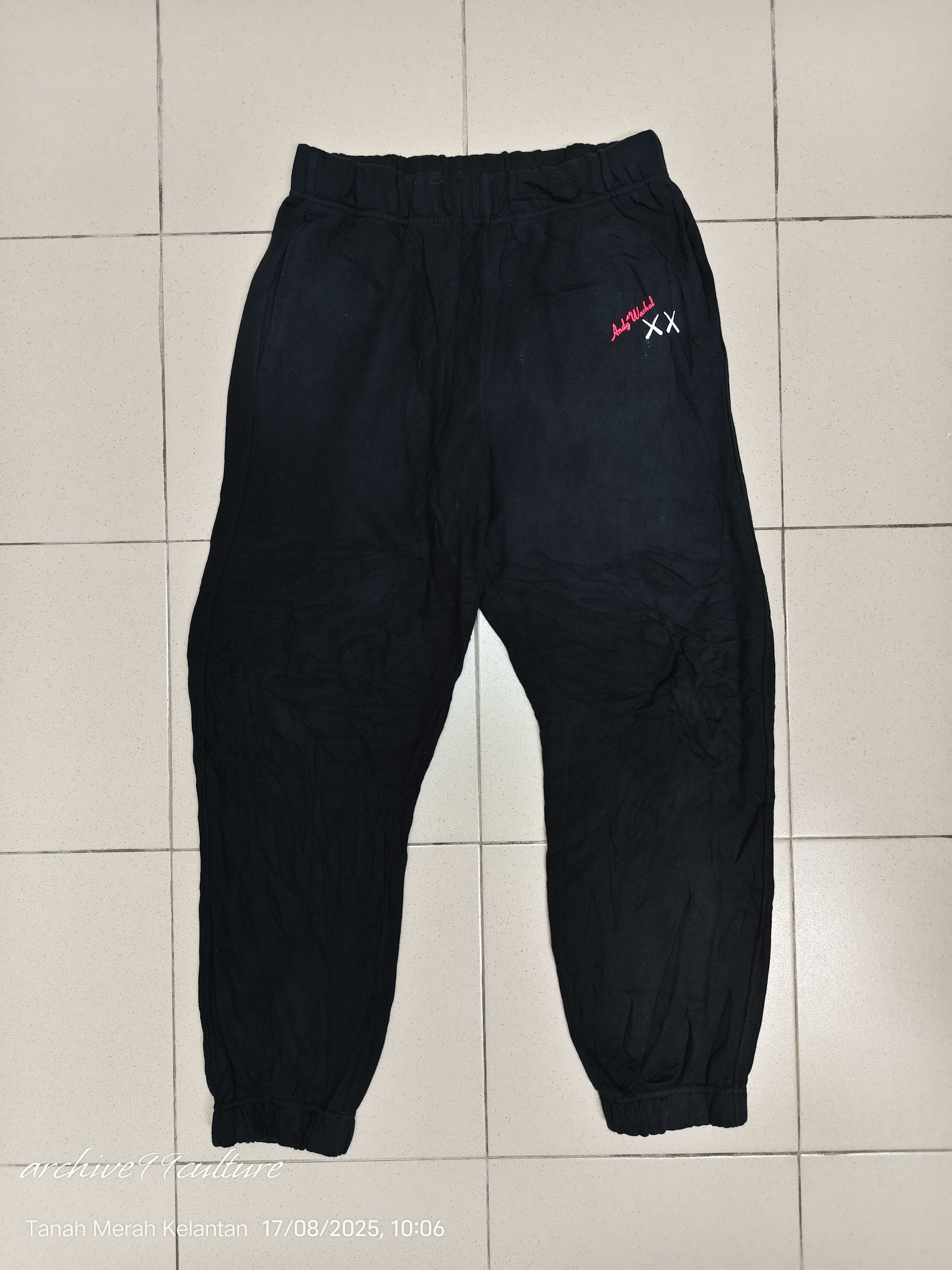 Aw2024 UT x Kaws x Andy Warhol sweatpants