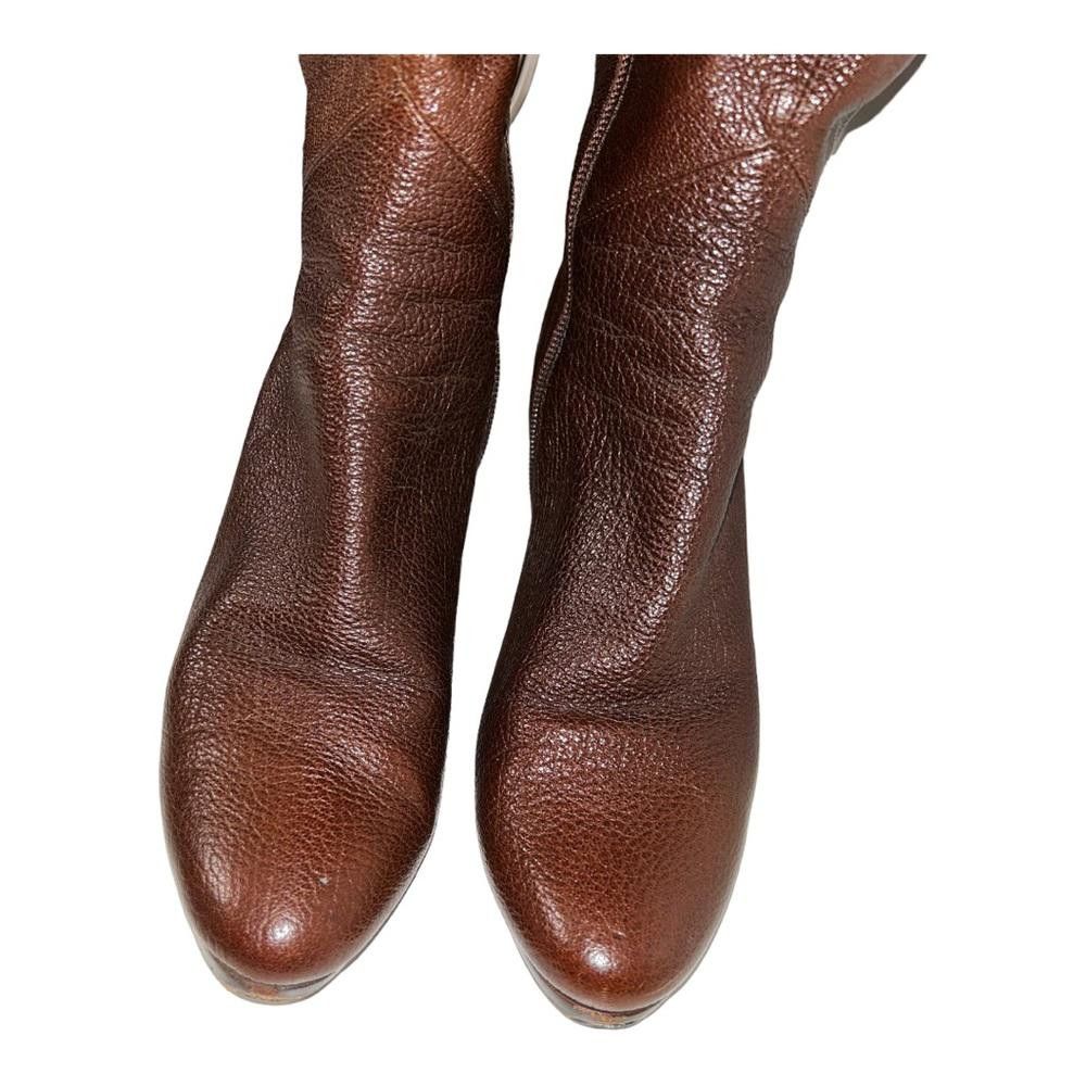 Cole Haan Cole Haan l Aliya Brown Leather Boots Size 8.5 Size US 8.5 / IT 38.5 - 3 Thumbnail