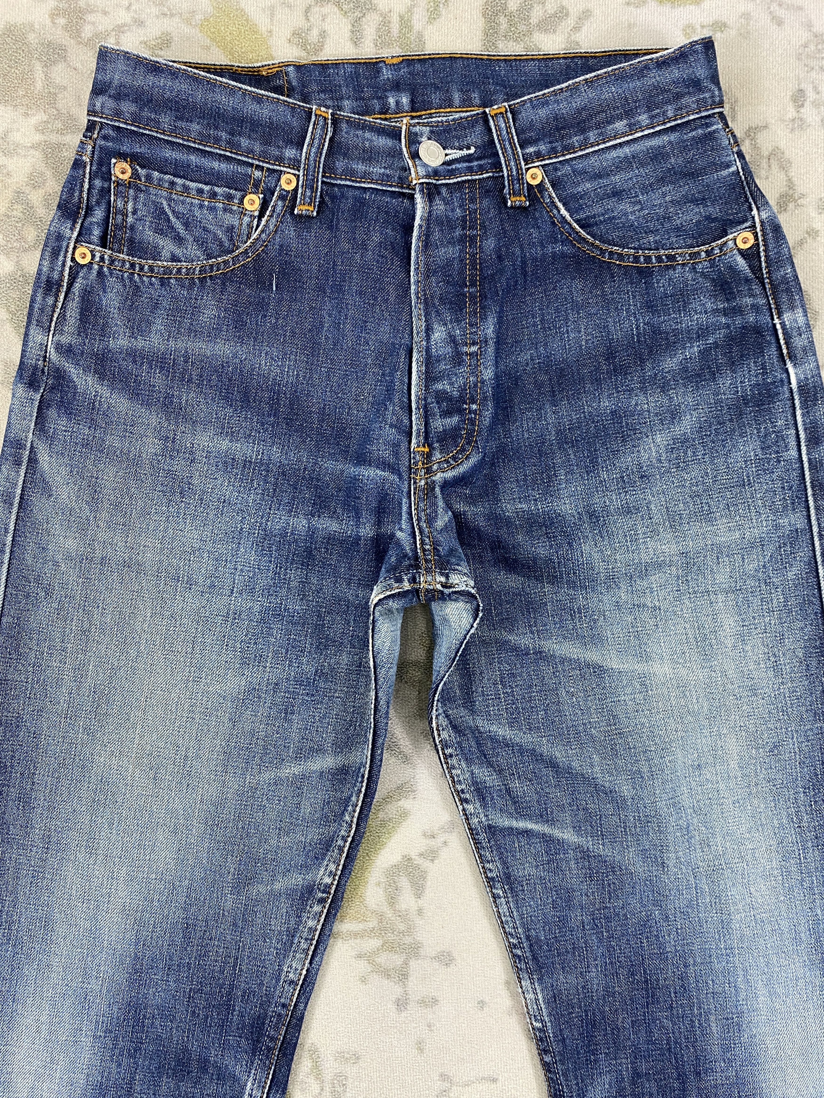 Levi's Distressed Blue Vintage Levi's 509 Jeans 30x30 Denim- JN3599 Size US 30 / EU 46 - 3 Thumbnail